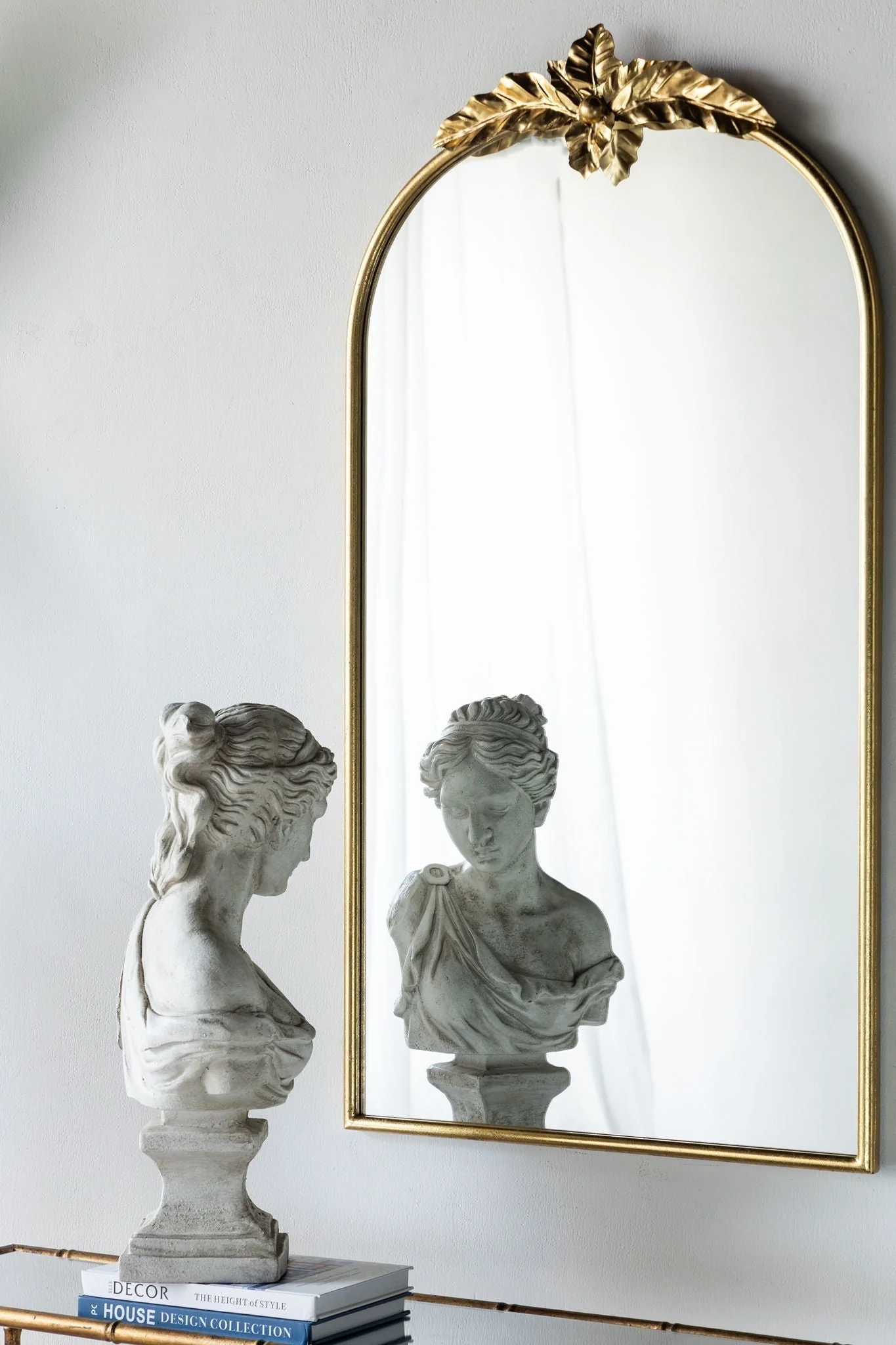 Arched Wall Mirror with Metal Frame - Image 38
