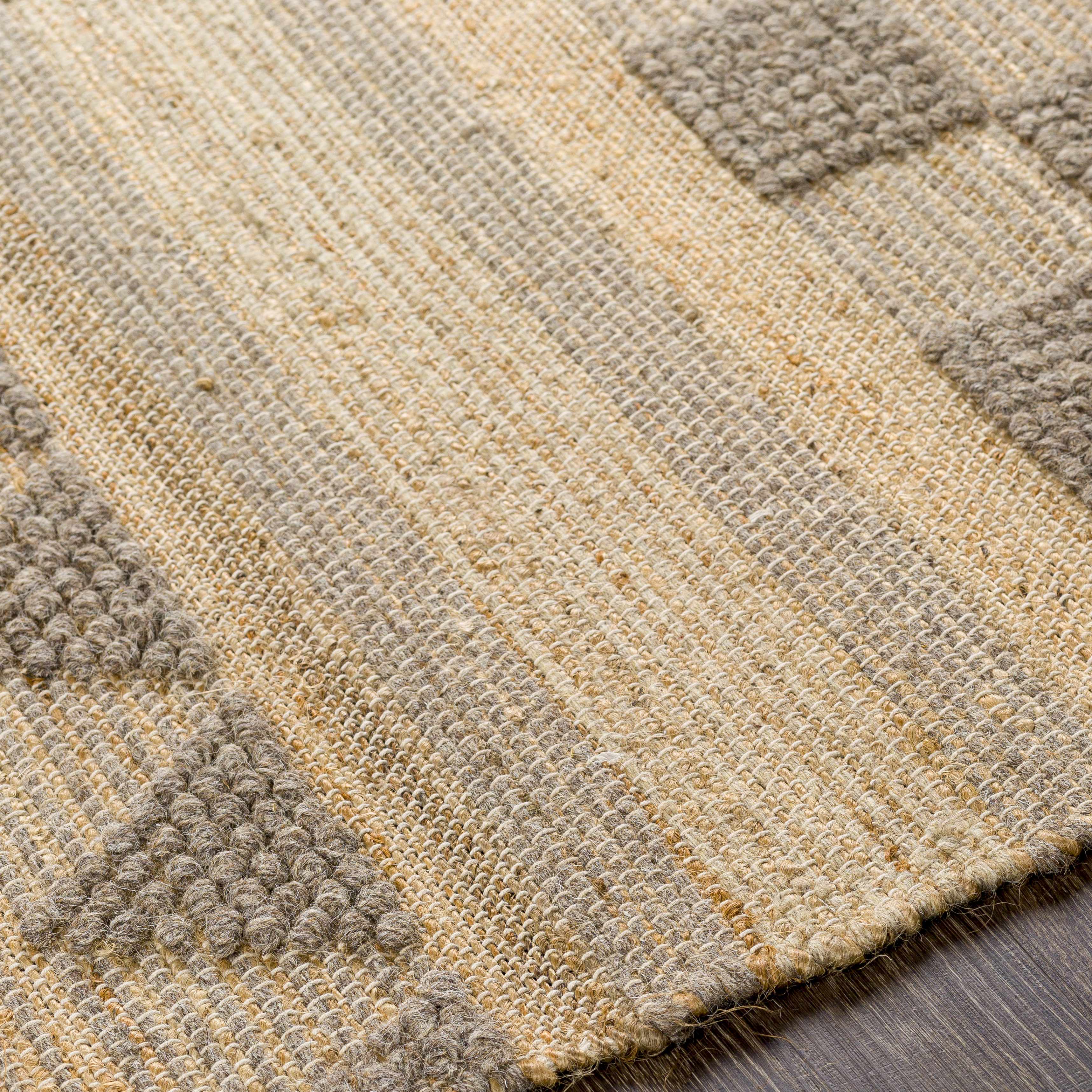 Ardee Totem Jute&Wool Blend Rug - Clearance - Image 4