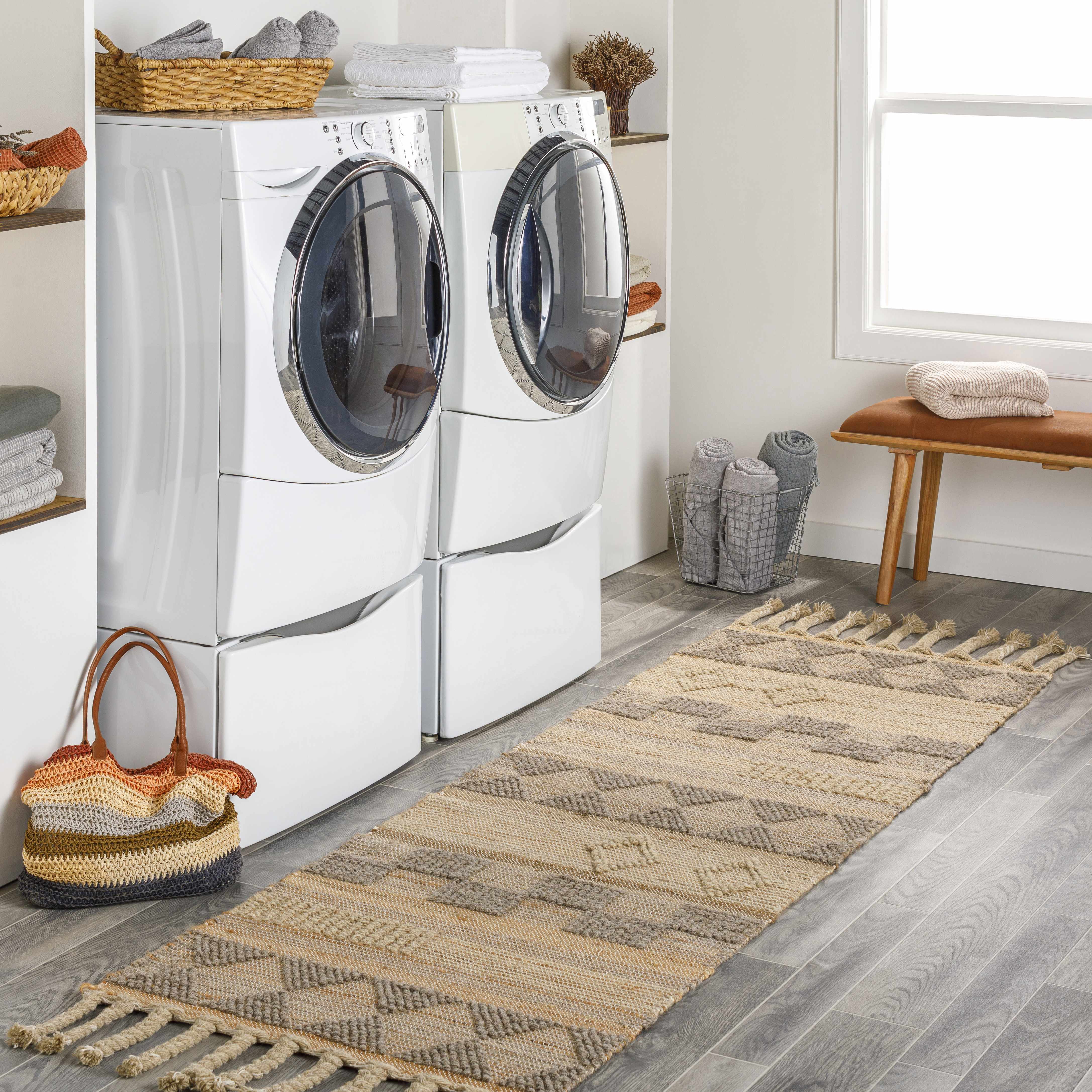 Ardee Totem Jute&Wool Blend Rug - Clearance - Image 5