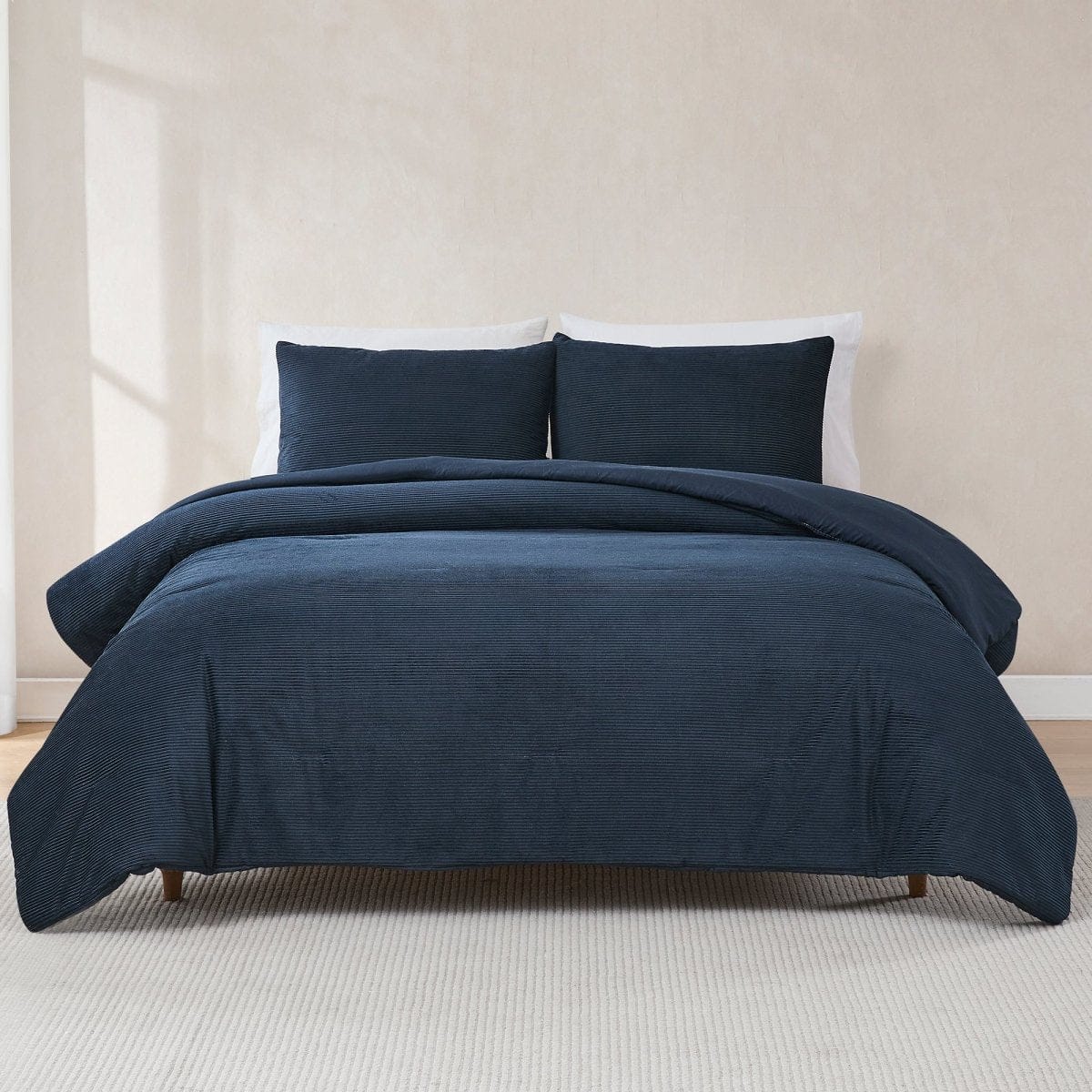 Arden Ribbed Corduroy Comforter Set - Image 18