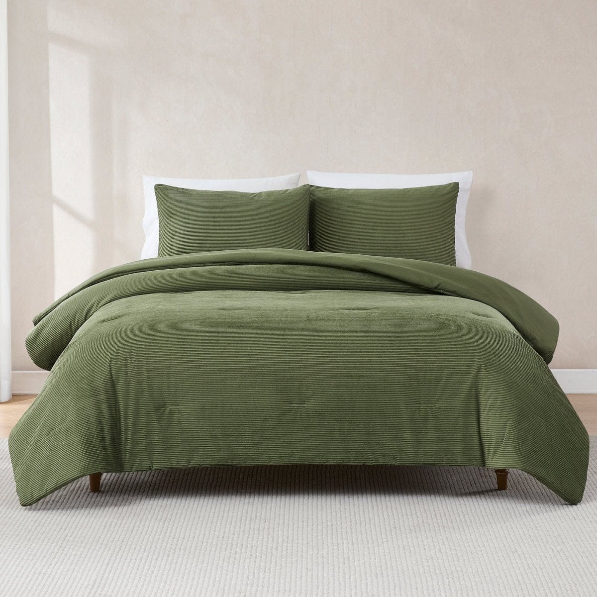 Arden Ribbed Corduroy Comforter Set - Image 41