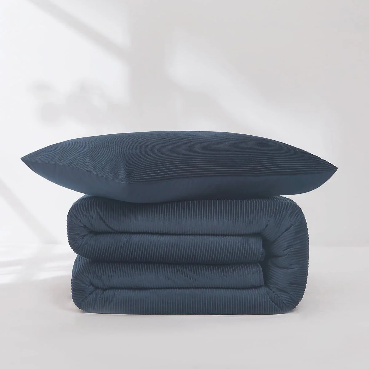 Arden Ribbed Corduroy Comforter Set - Image 6