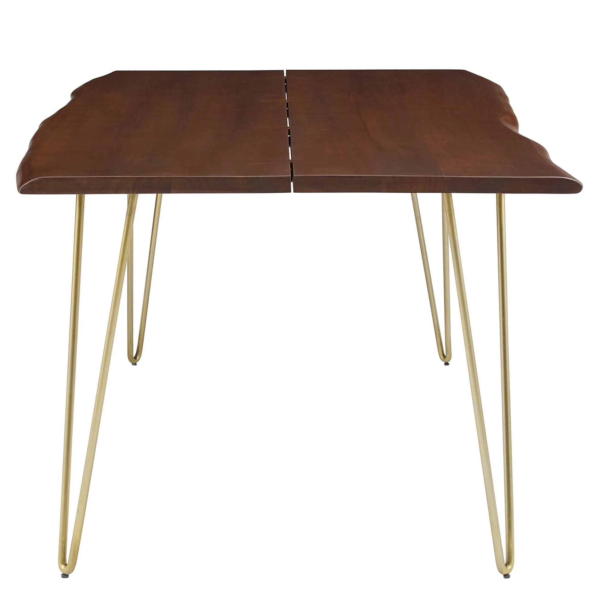 Ardor 74" Live Edge Acacia Wood Dining Table by Modway - Image 4