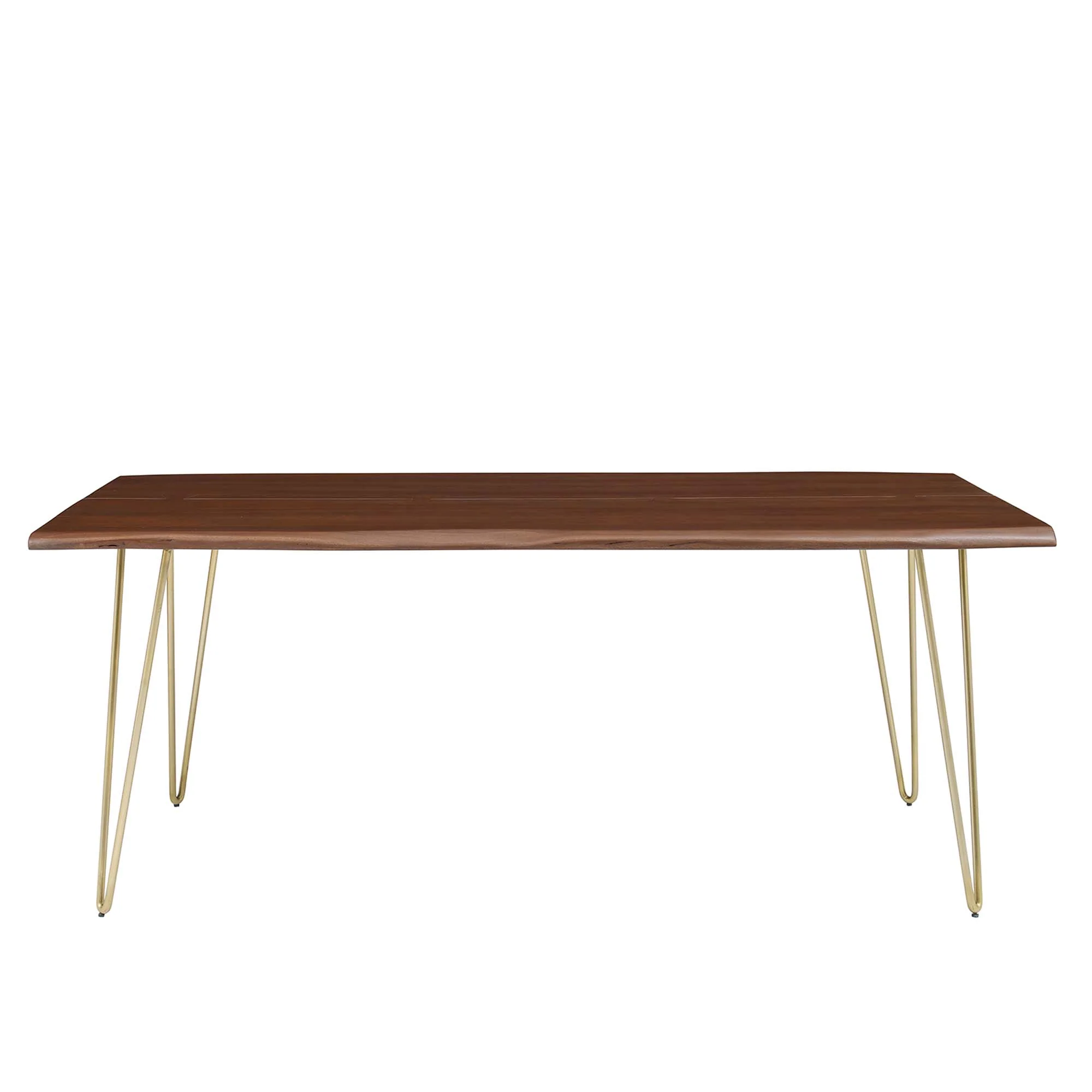 Ardor 74" Live Edge Acacia Wood Dining Table by Modway - Image 5