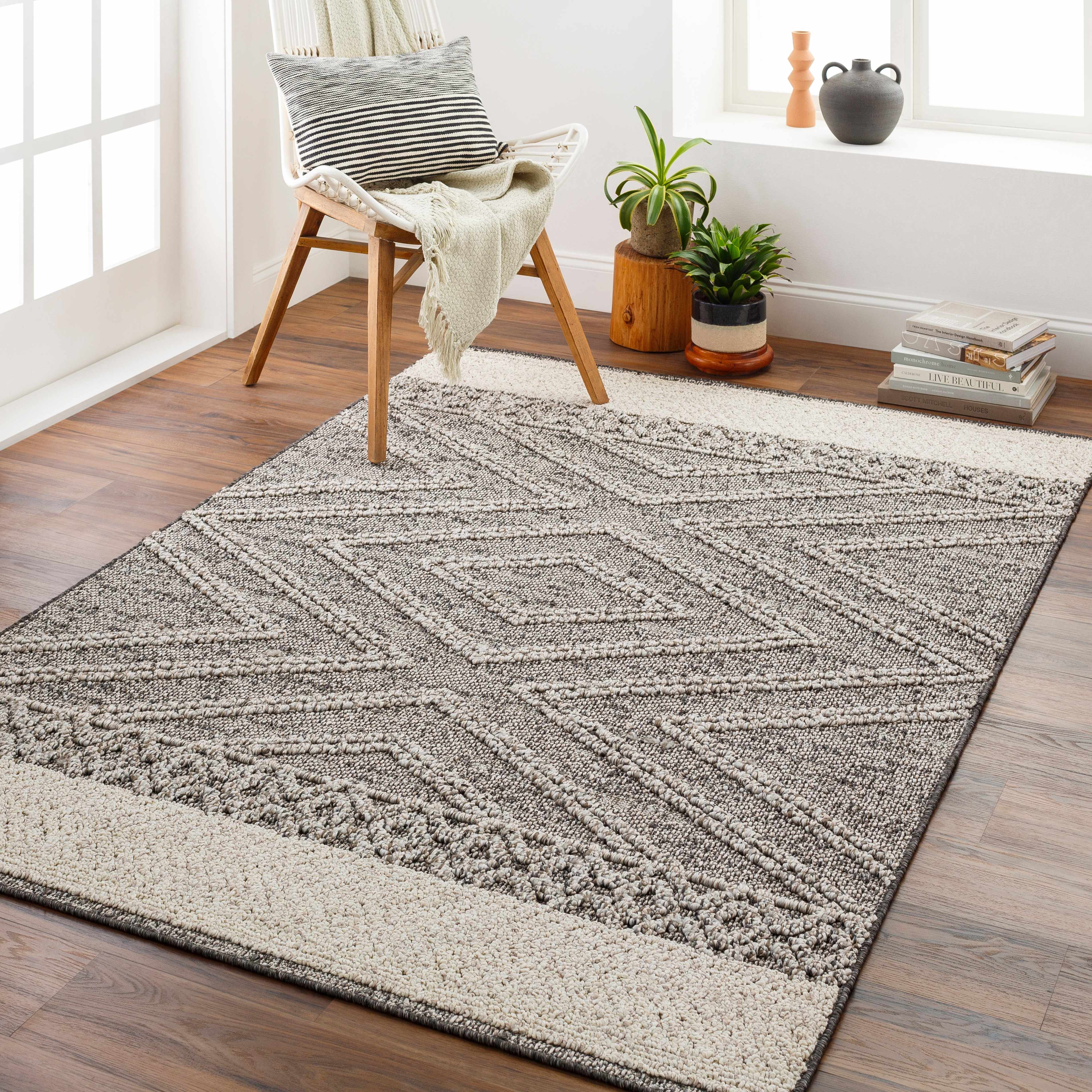 Areli Beige / Brown Outdoor Rug - Image 3