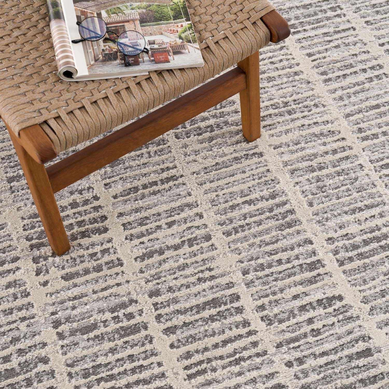 Aricin Gray Area Rug - Image 11