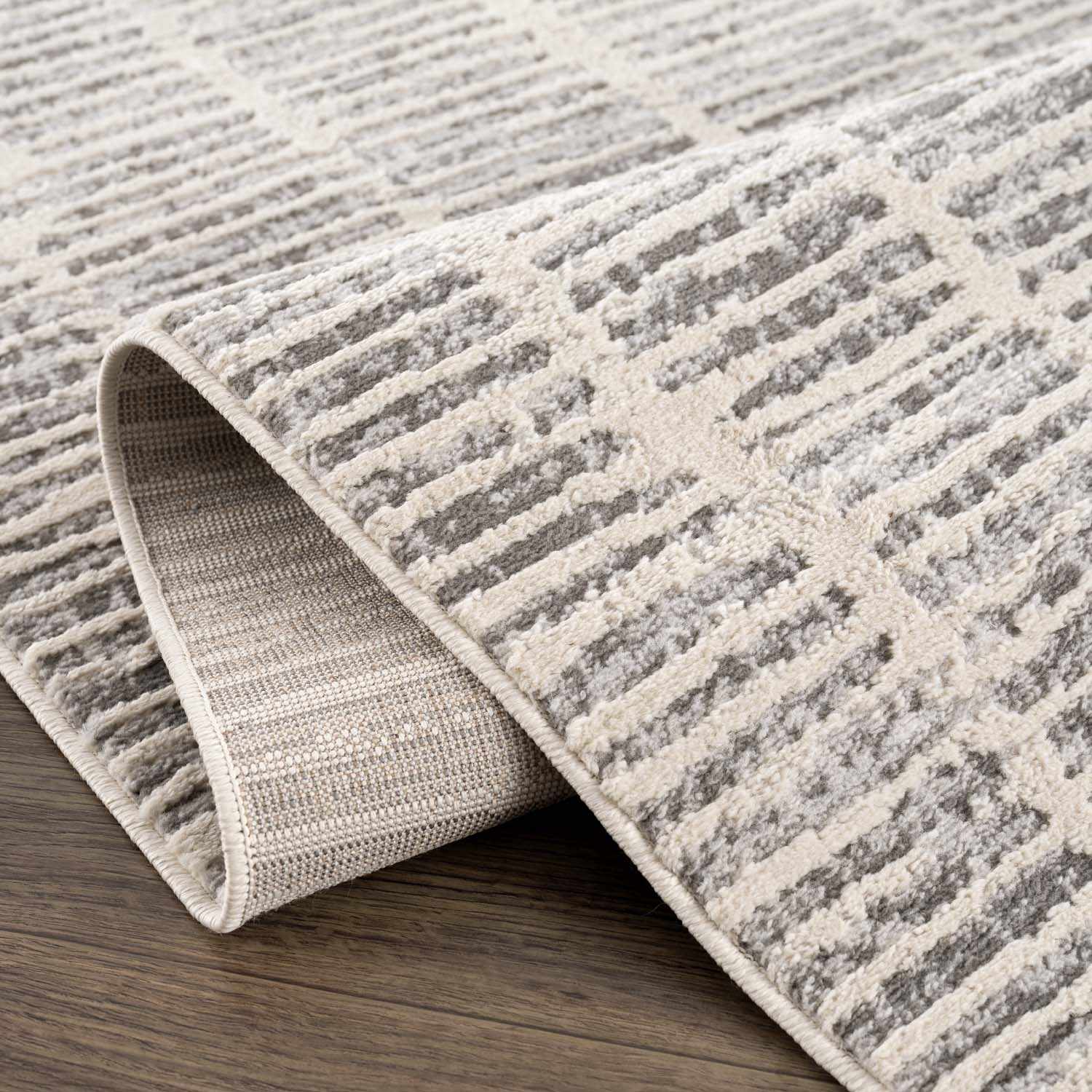Aricin Gray Area Rug - Image 6