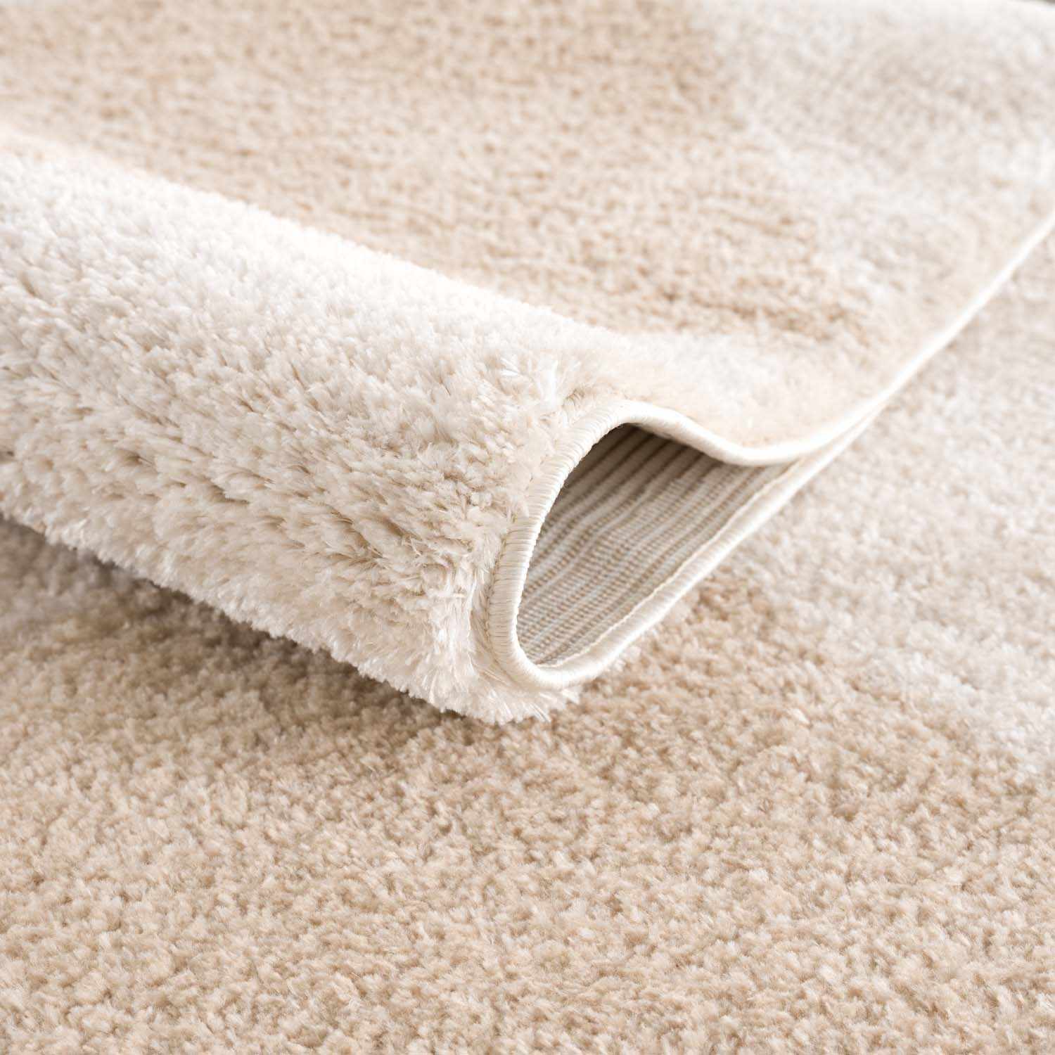 Arilla Beige Washable Diamond Area Rug - Image 7