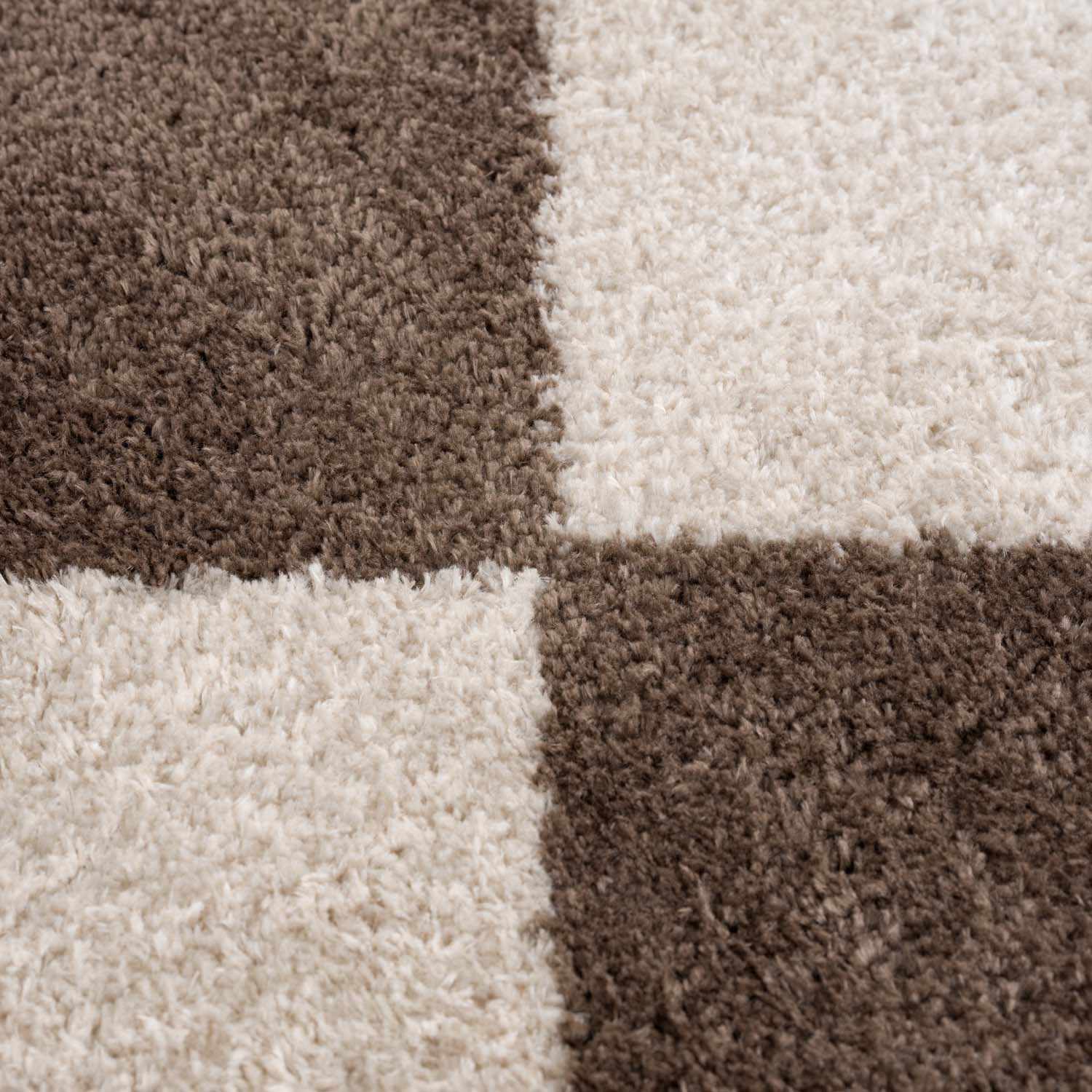 Arilla Brown Washable Diamond Area Rug - Image 8