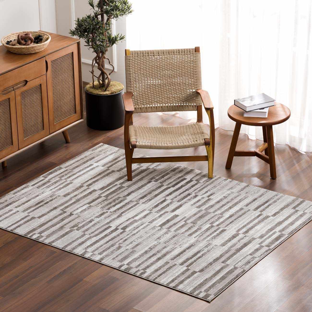 Arissa Broken-Striped Area Rug - Clearance - Image 3