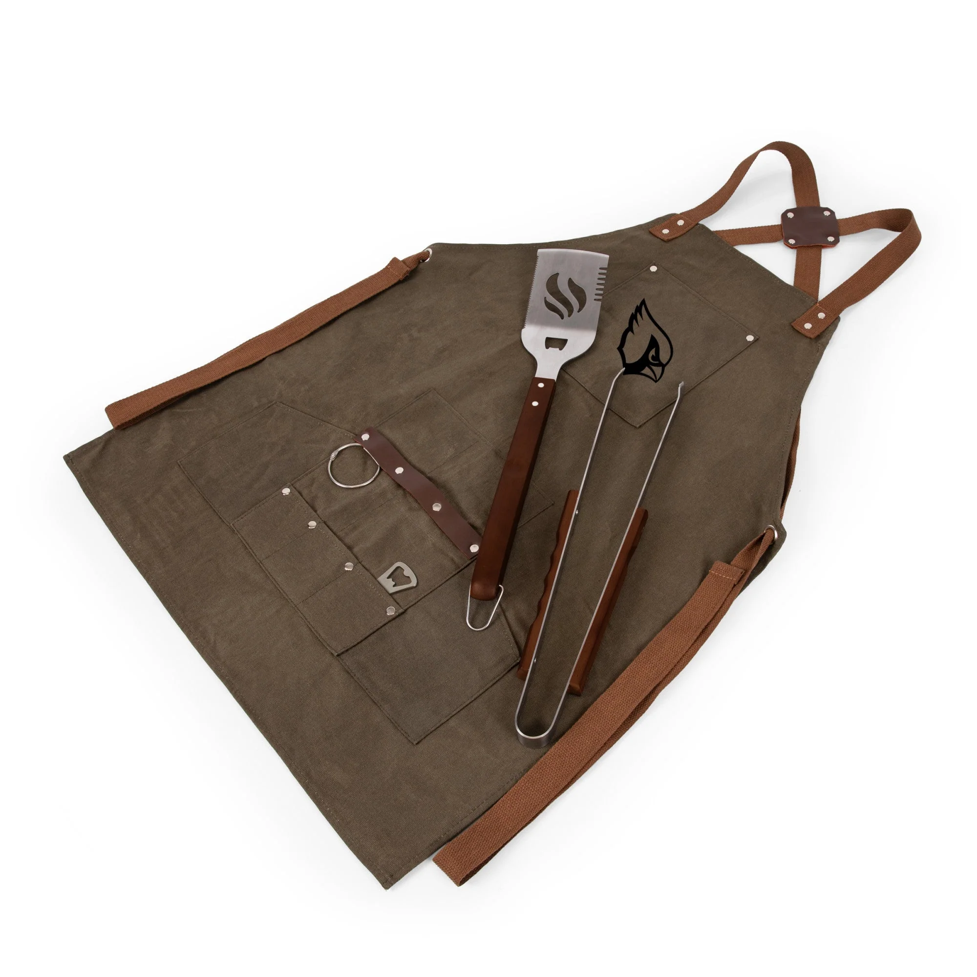Arizona Cardinals - BBQ Apron with Tools & Bottle Opener - Image 3