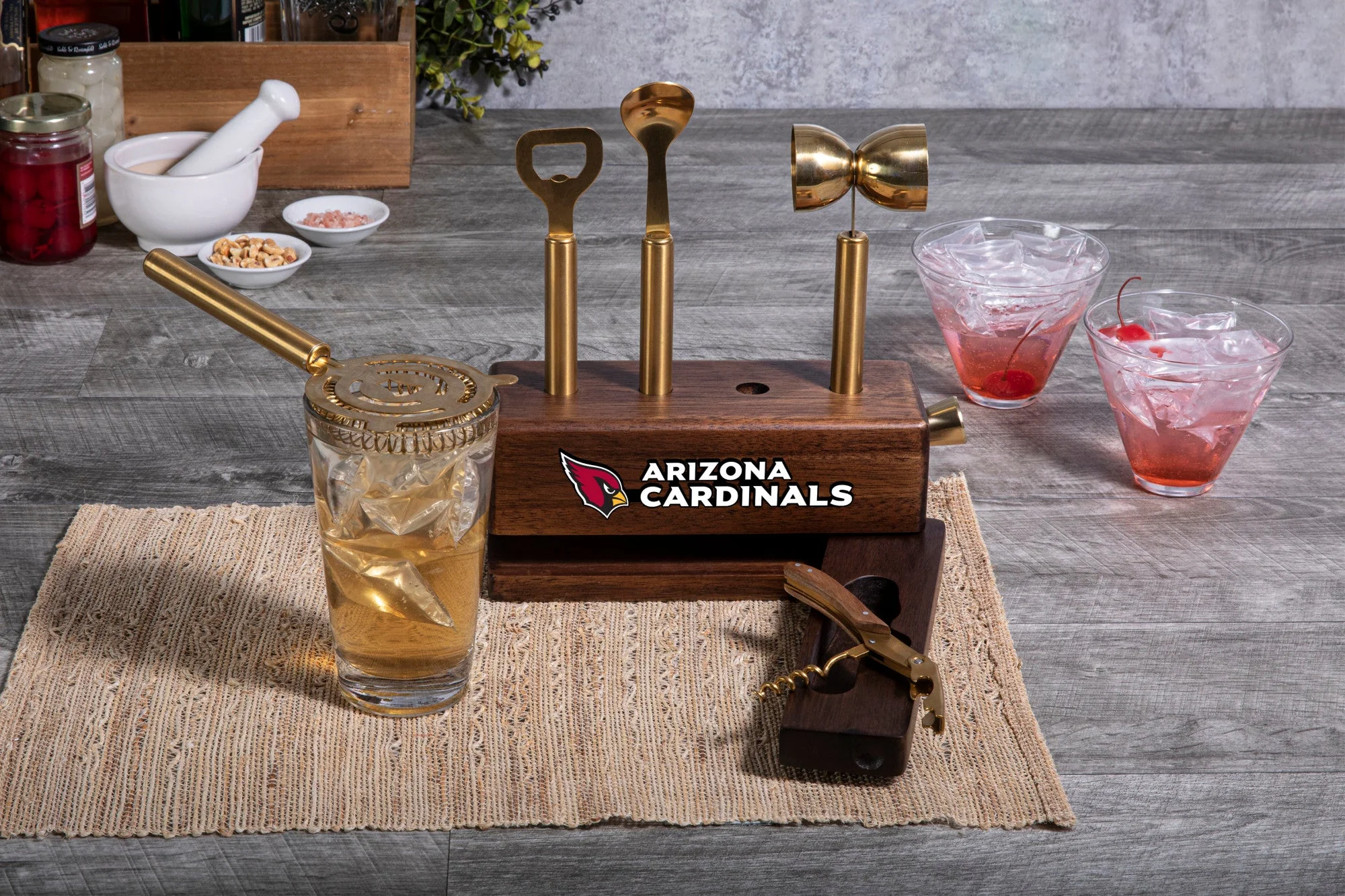 Arizona Cardinals - Sidecar 5-Piece Bar Tool Set - Image 2