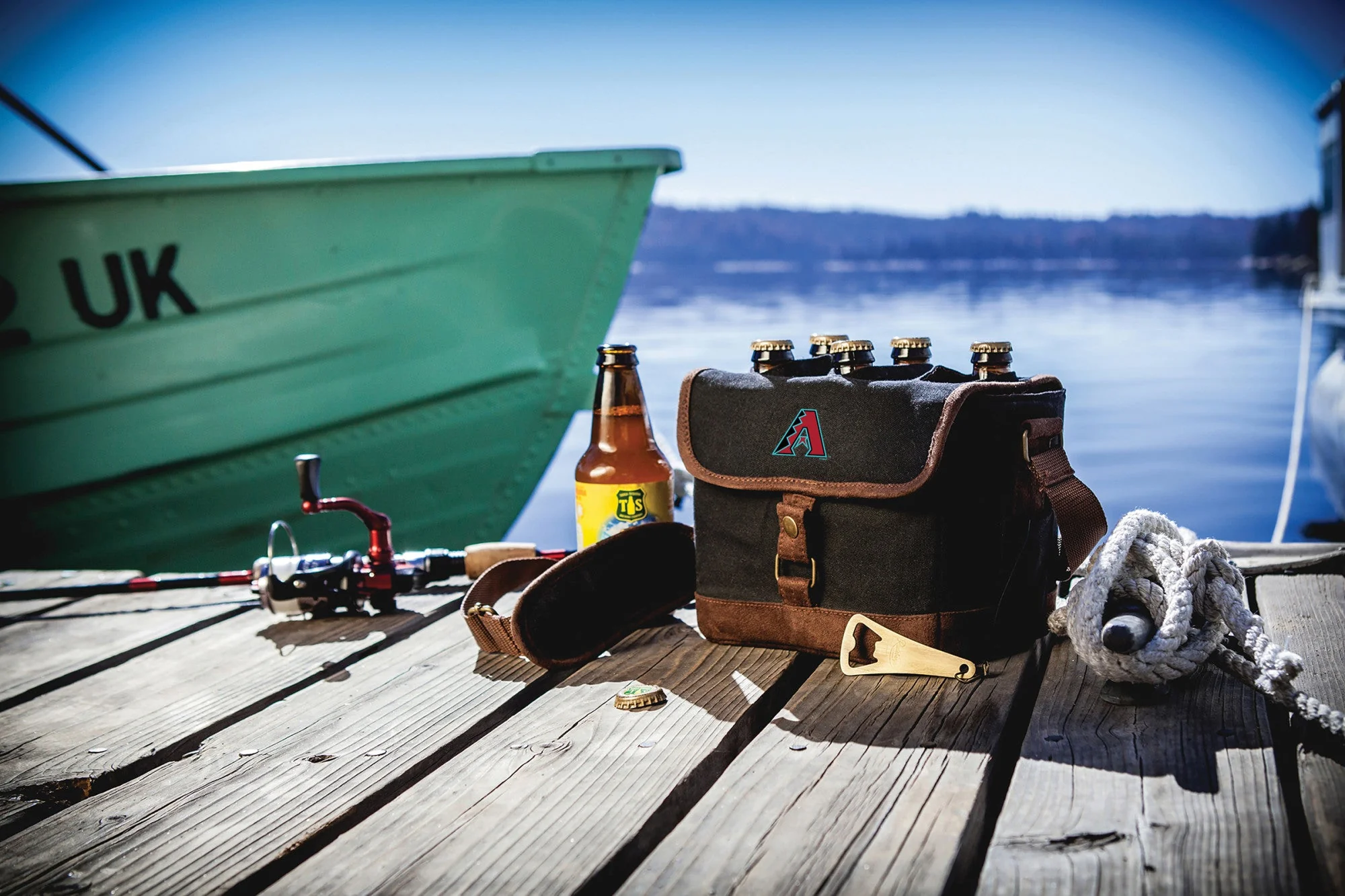 Arizona Diamondbacks - Beer Caddy Cooler Tote with Opener - Image 2