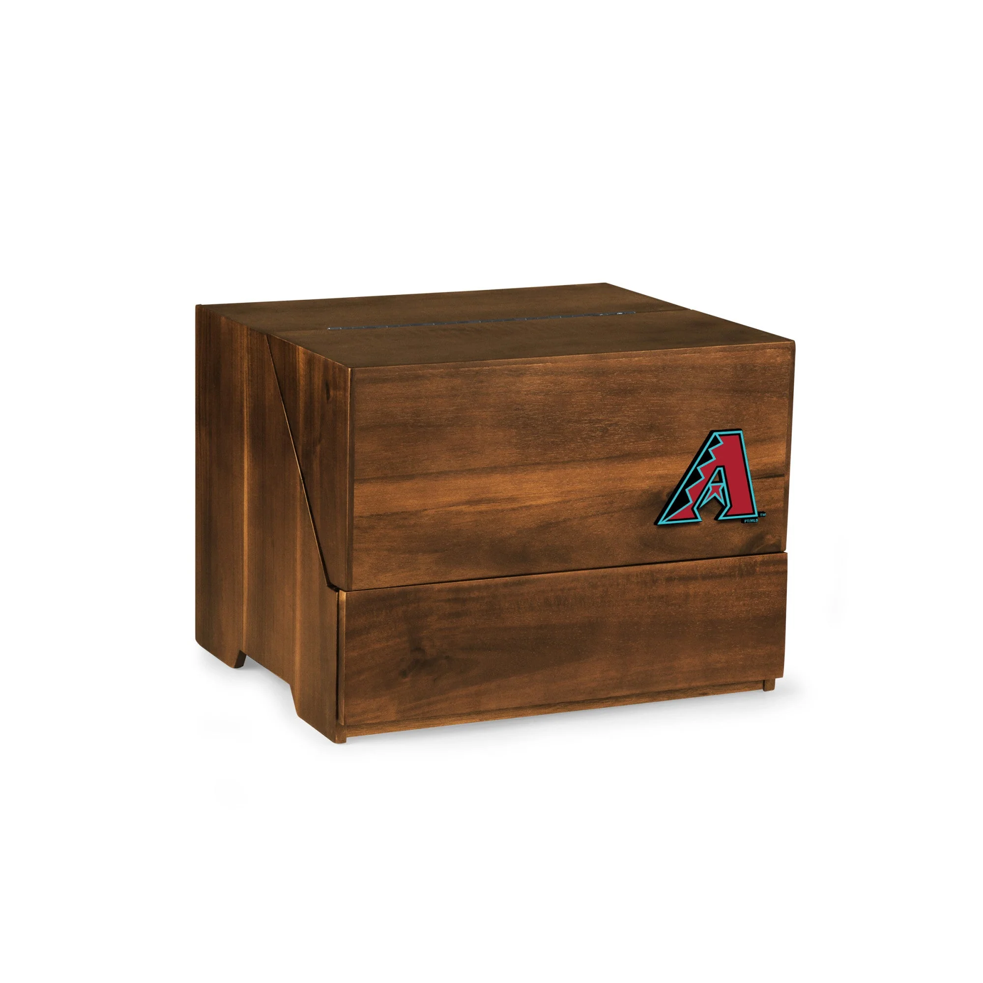 Arizona Diamondbacks - Madison Acacia Tabletop Bar Set - Image 3