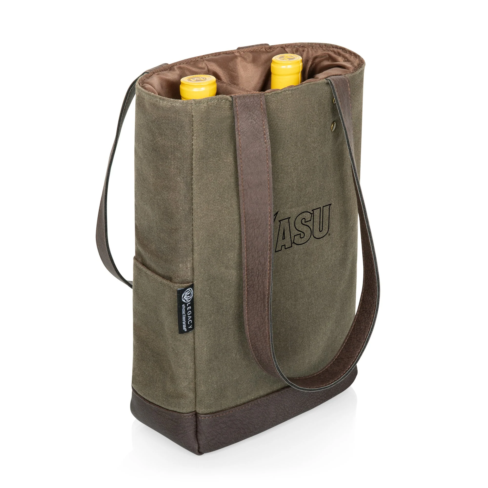 Arizona State Sun Devils - 2 Bottle Insulated Wine Cooler Bag - Image 3