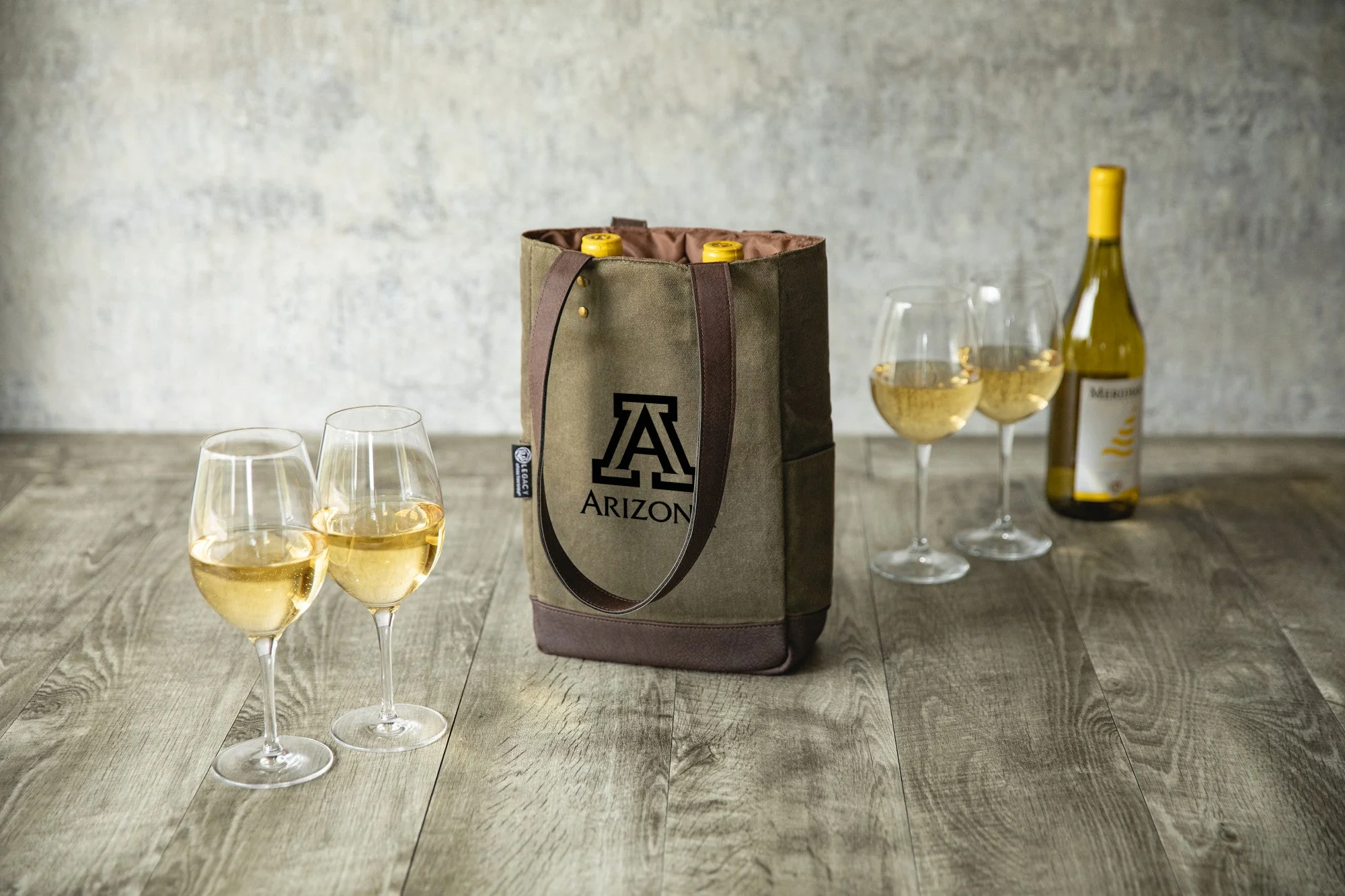 Arizona Wildcats - 2 Bottle Insulated Wine Cooler Bag - Image 2