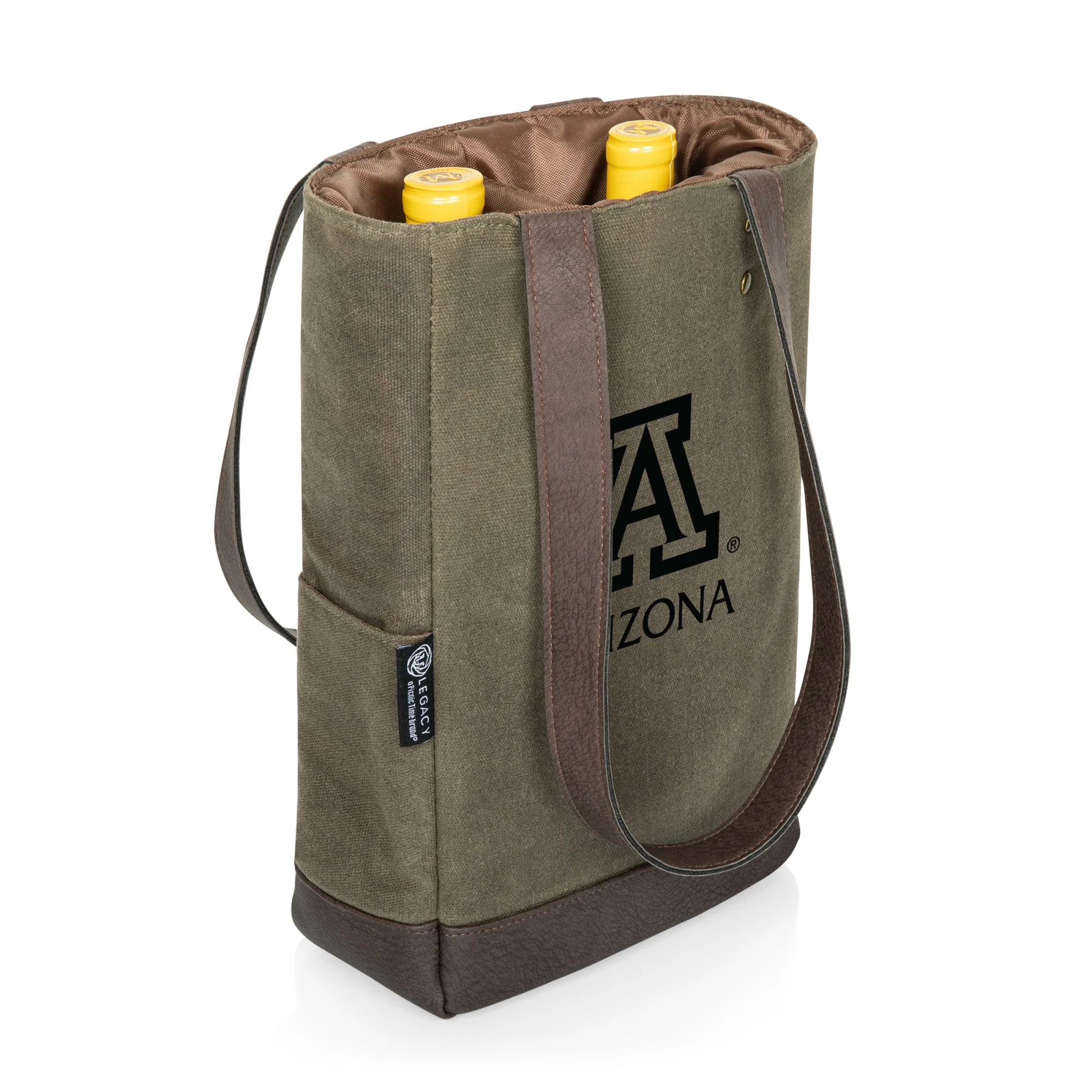 Arizona Wildcats - 2 Bottle Insulated Wine Cooler Bag - Image 3