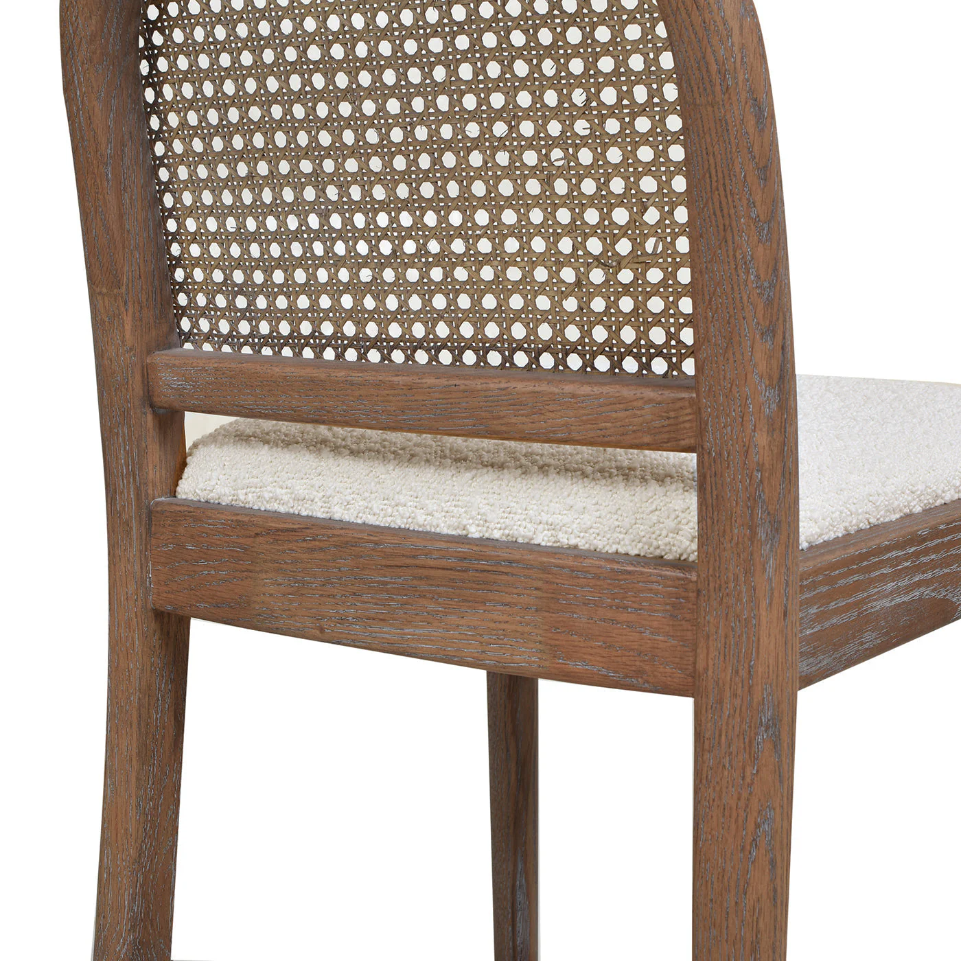 Arlin Upholstered Stool with Curved Back and Footrest - Set of 2 - Image 15