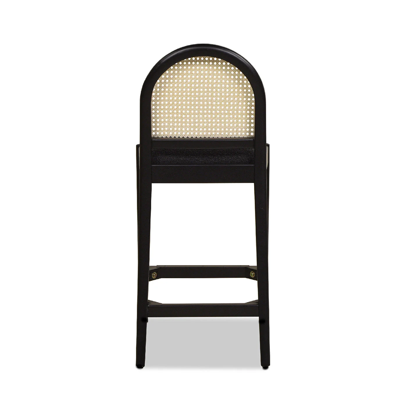 Arlin Upholstered Stool with Curved Back and Footrest - Set of 2 - Image 22