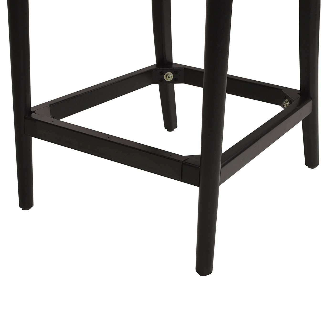Arlin Upholstered Stool with Curved Back and Footrest - Set of 2 - Image 27