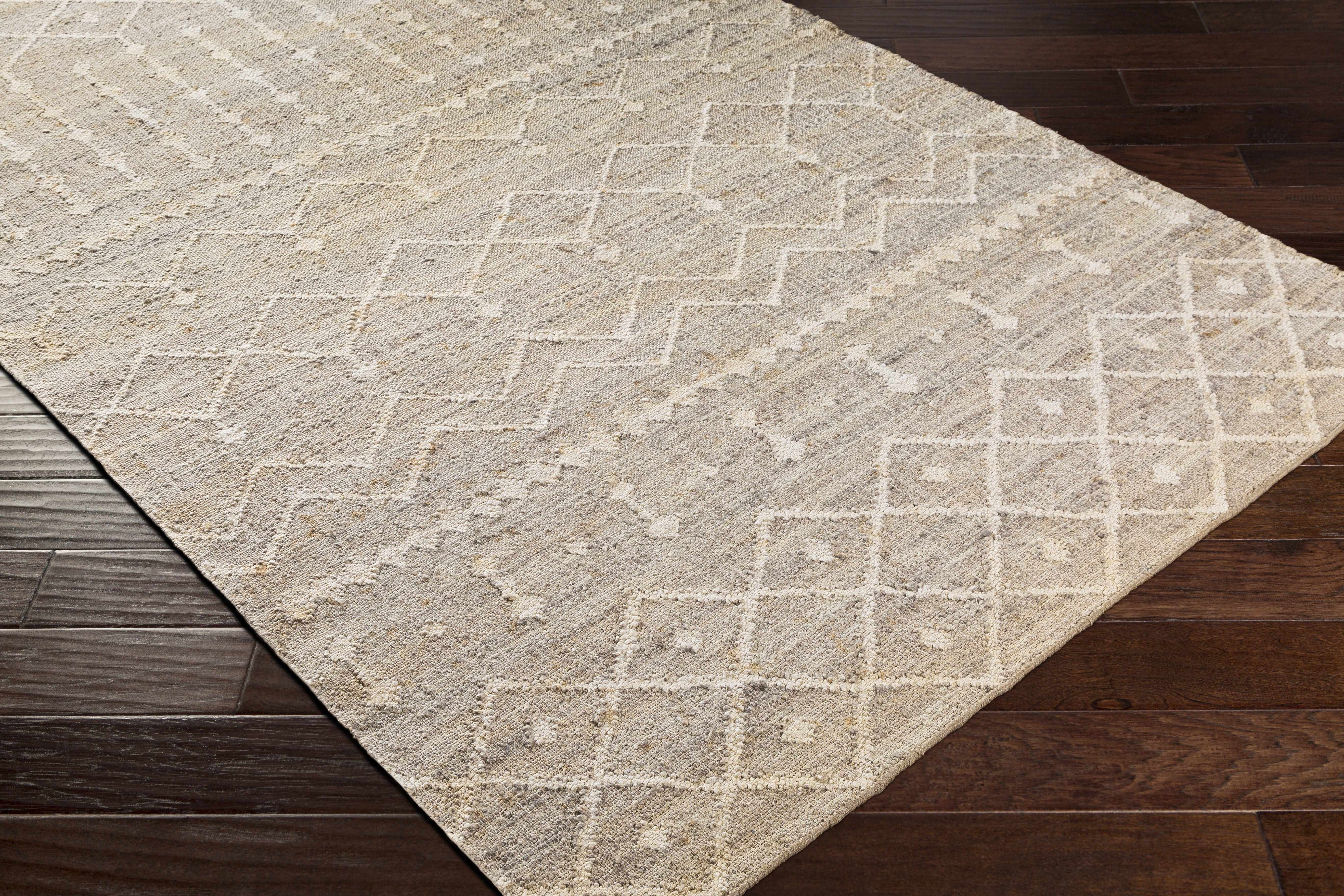Armidale Hand Woven Beige Jute Rug - Clearance - Image 6