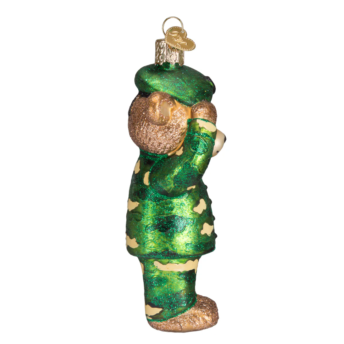 Army Bear Ornament 5 x 2.5 x 1.75 Inches - Image 5