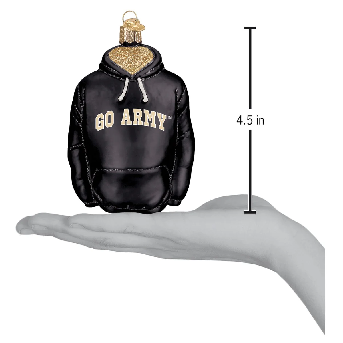 Army Hoodie Ornament - Image 4