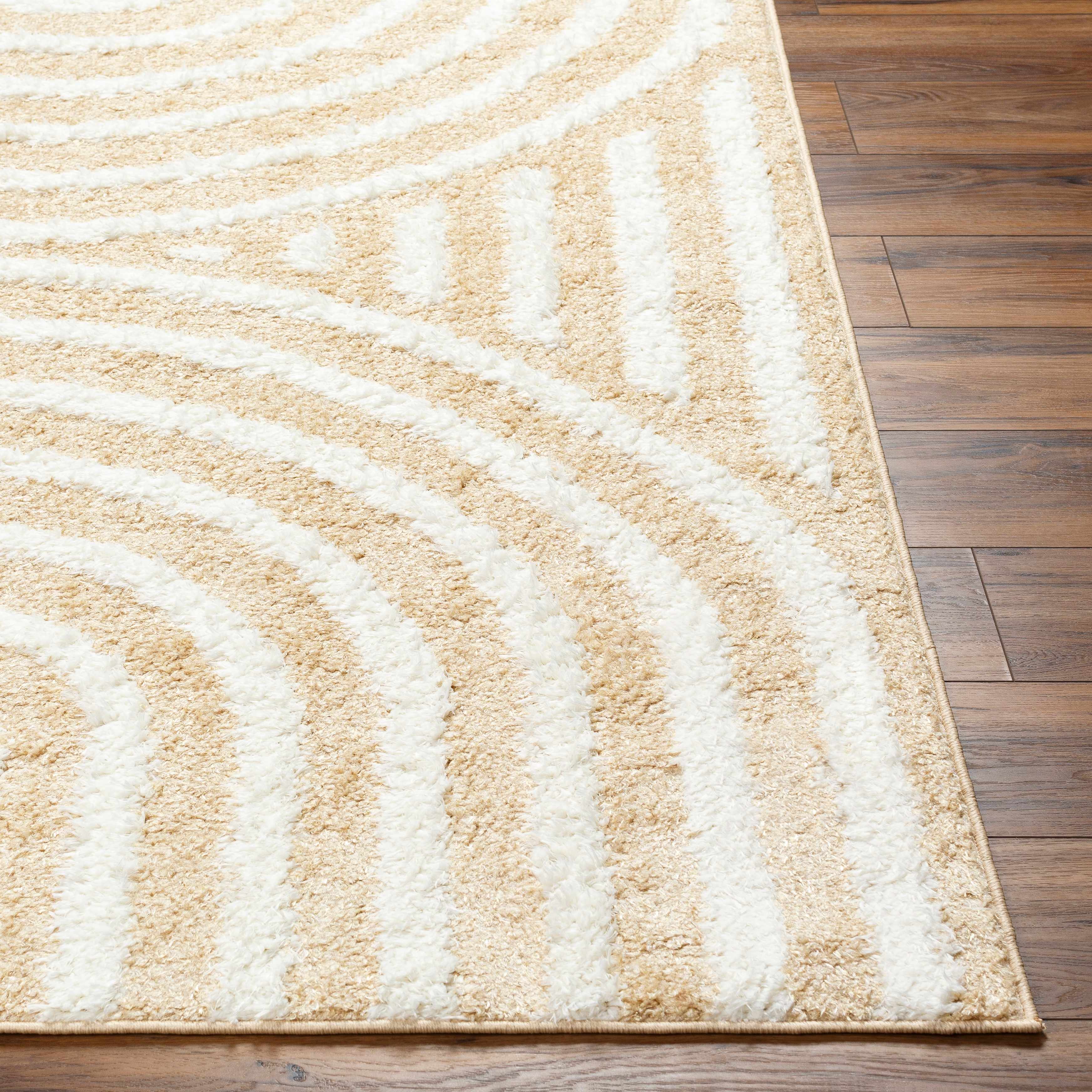 Arnel Beige Area Rug - Image 4