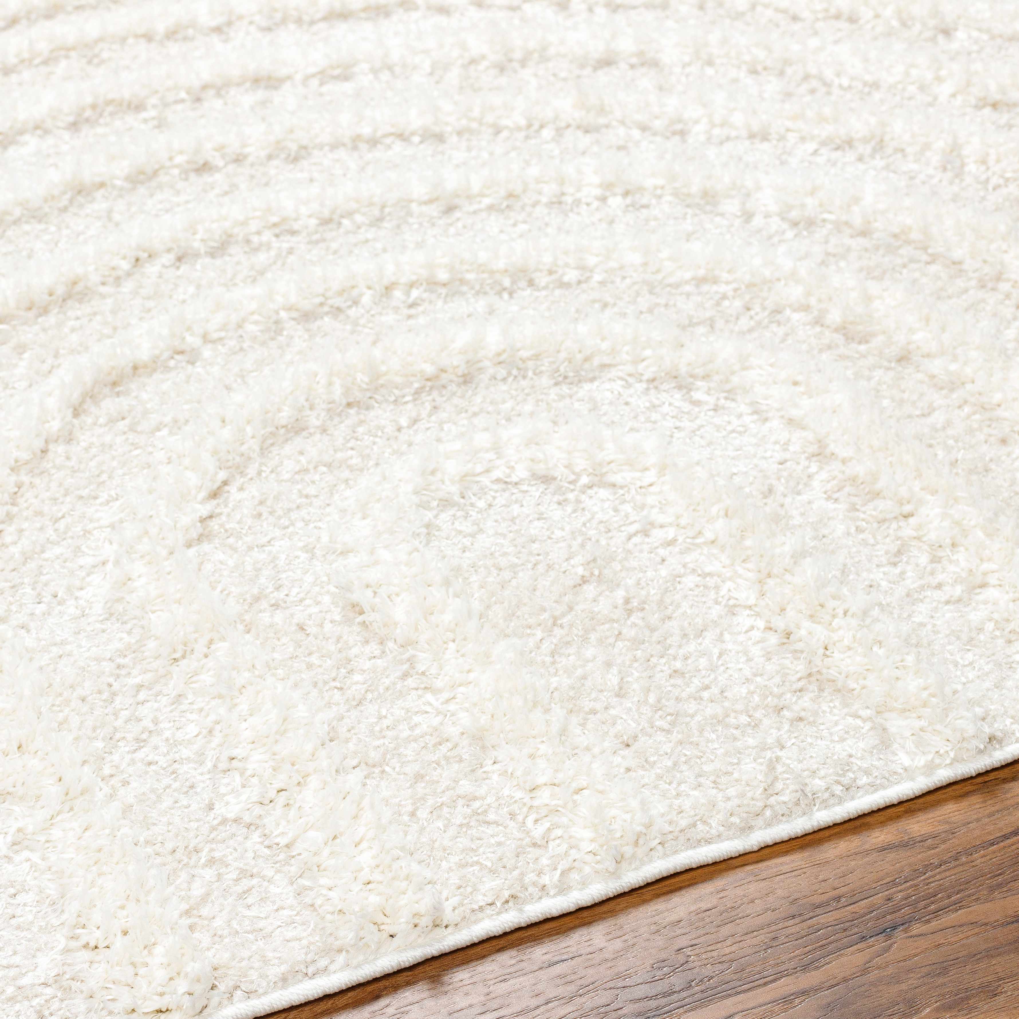 Arnel Cream Area Rug - Image 10