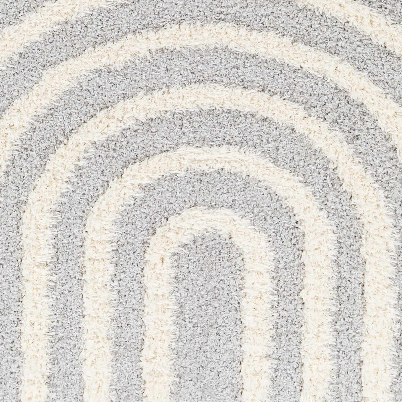 Arnel Gray & Beige Area Rug - Image 5