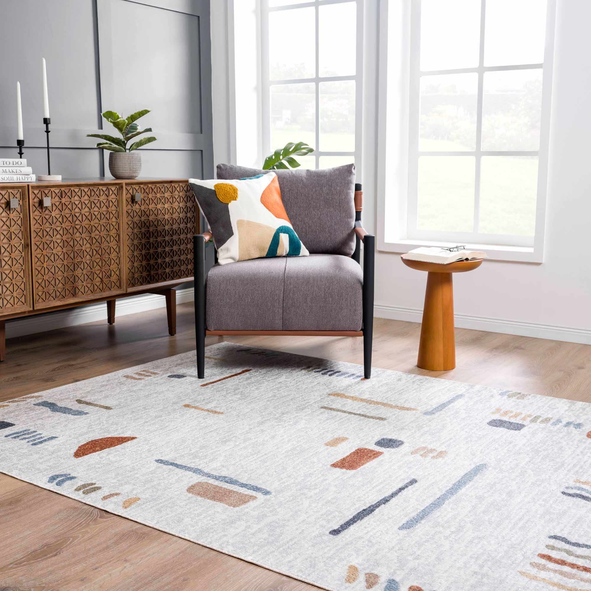 Arnon Modern Washable Rug - Image 17