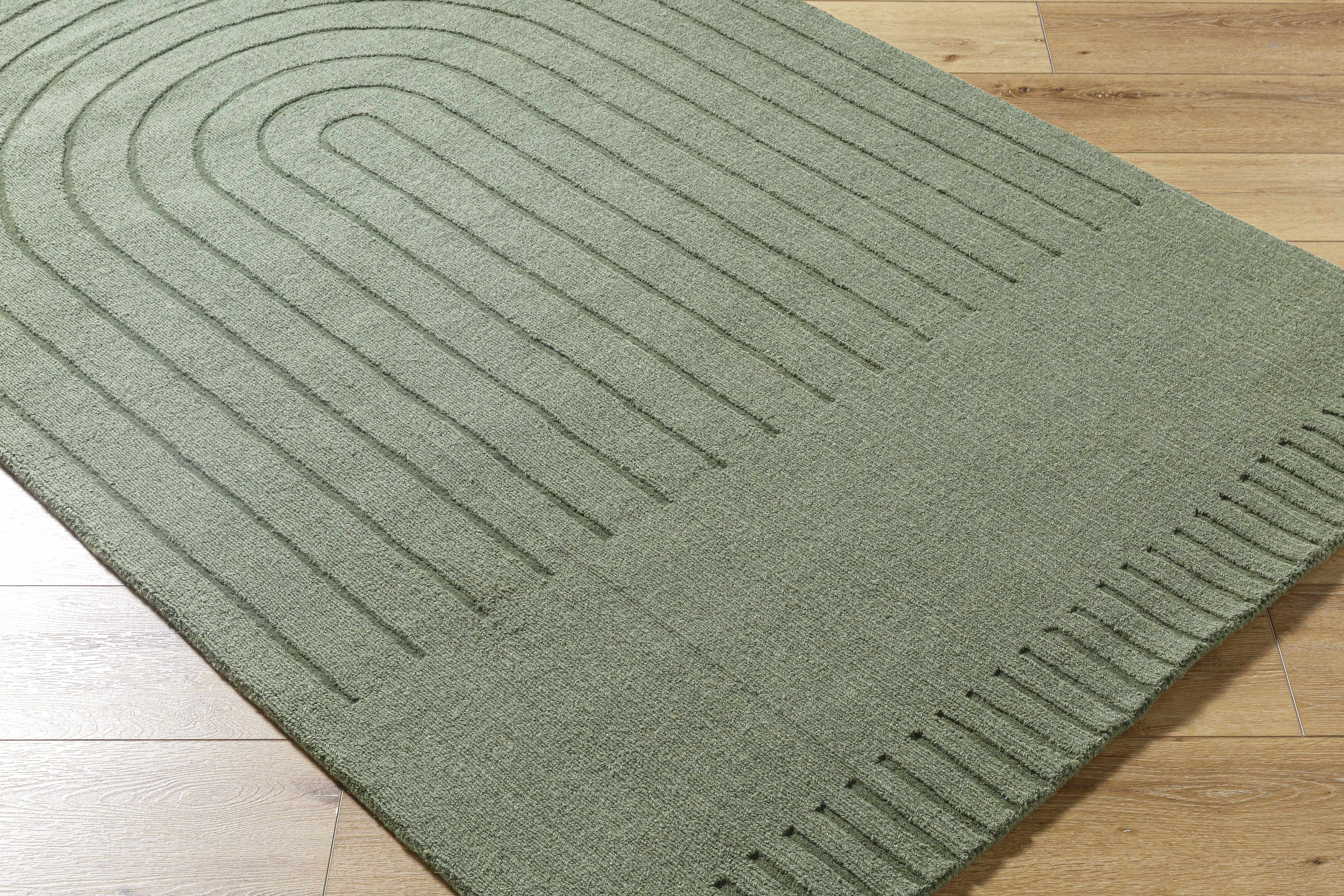 Arnona Green Area Rug - Image 4