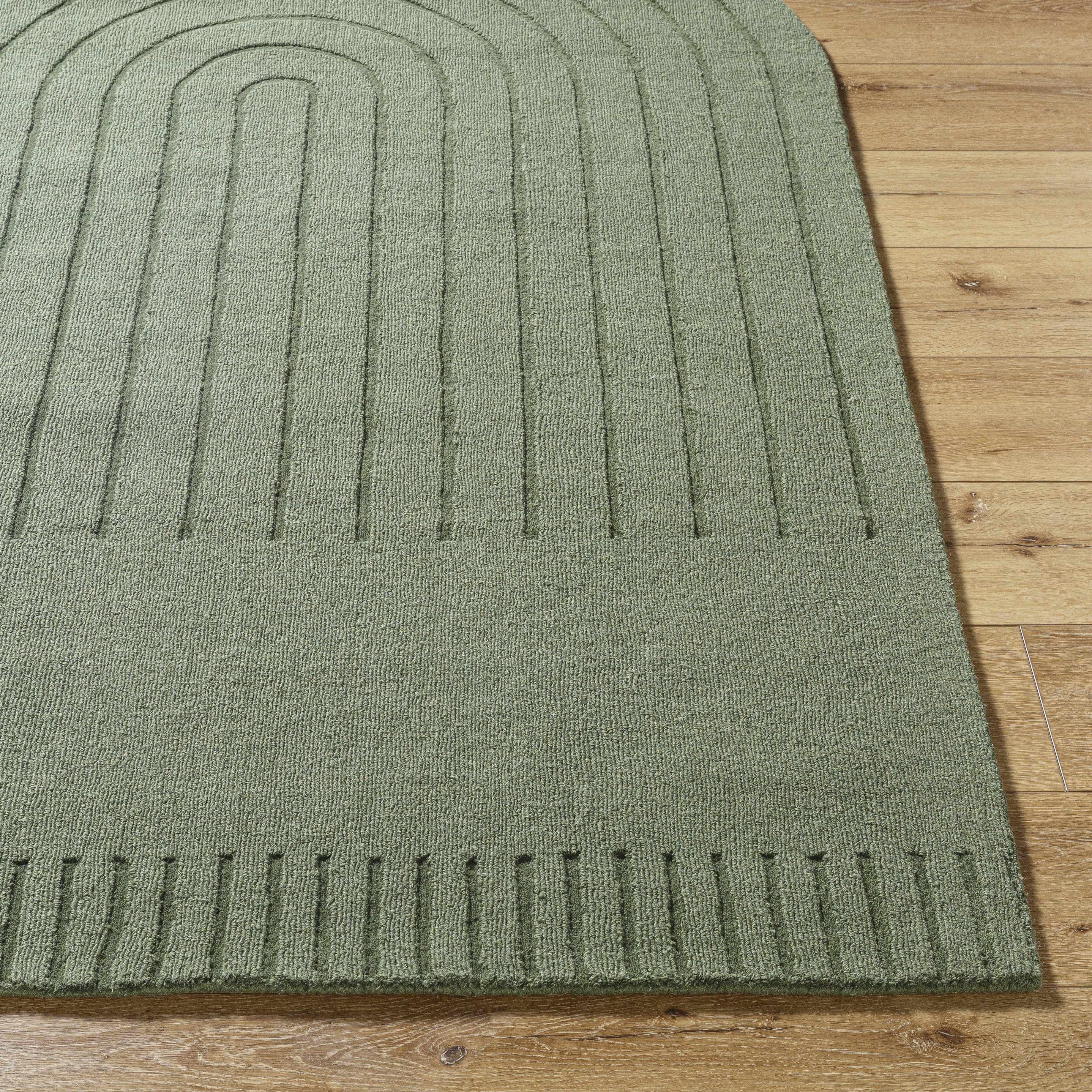 Arnona Green Area Rug - Image 5