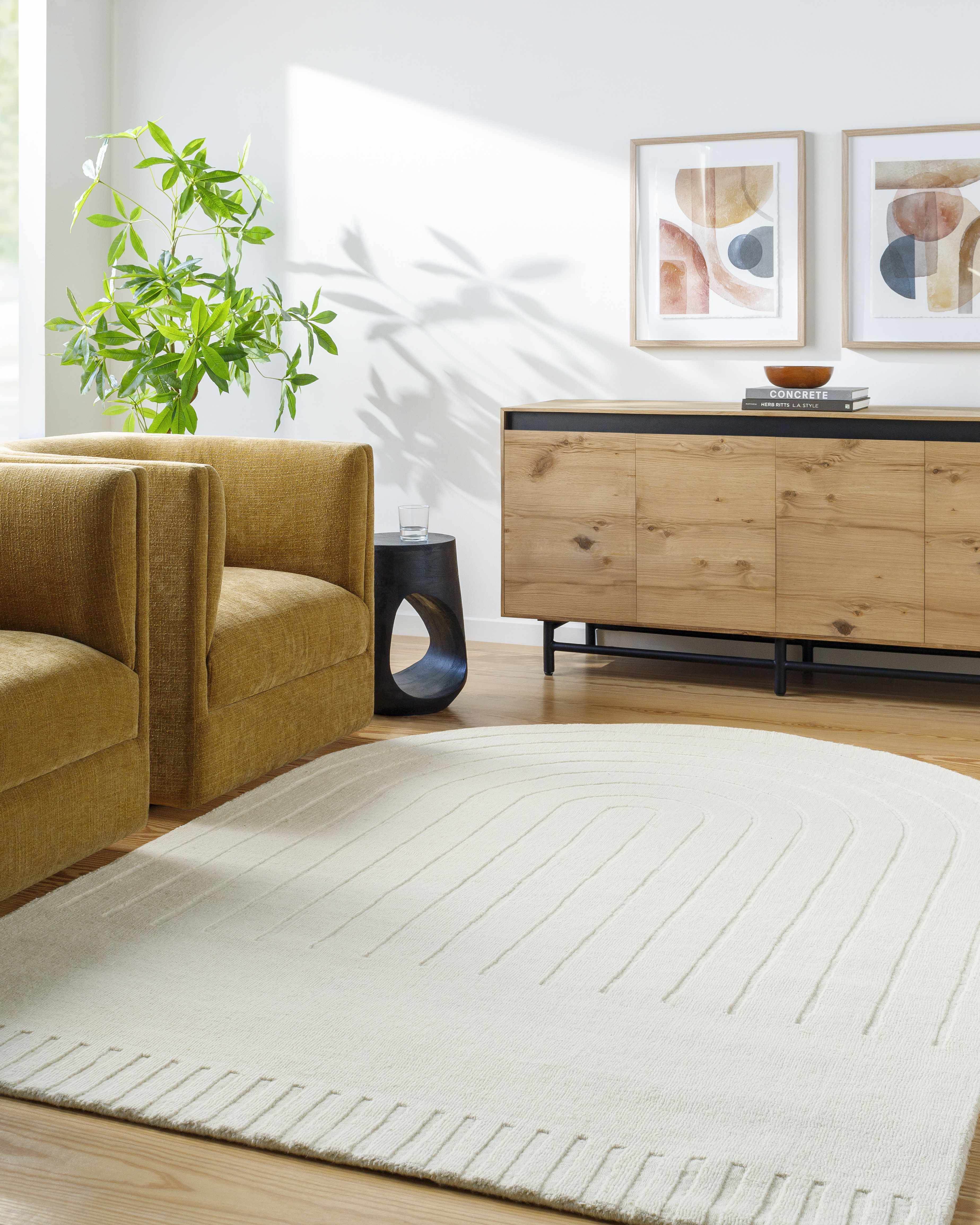 Arnona Off White Area Rug - Image 2