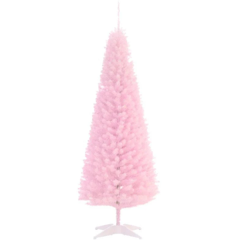 Artificial Pencil Christmas Tree Slim Design with Easy Setup - Image 2