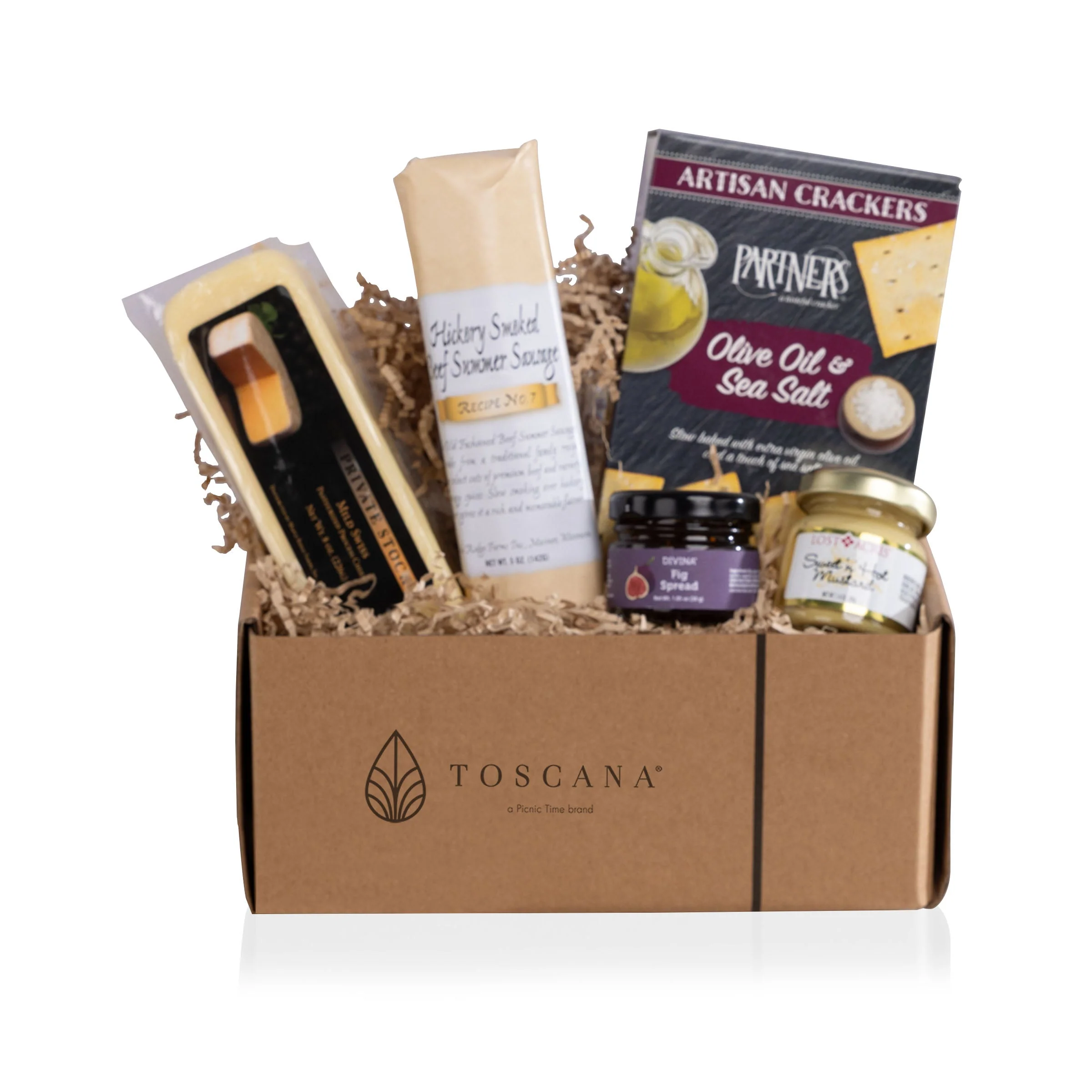 Artisan 18" Charcuterie Board with Gourmet Gift Pack - Image 4