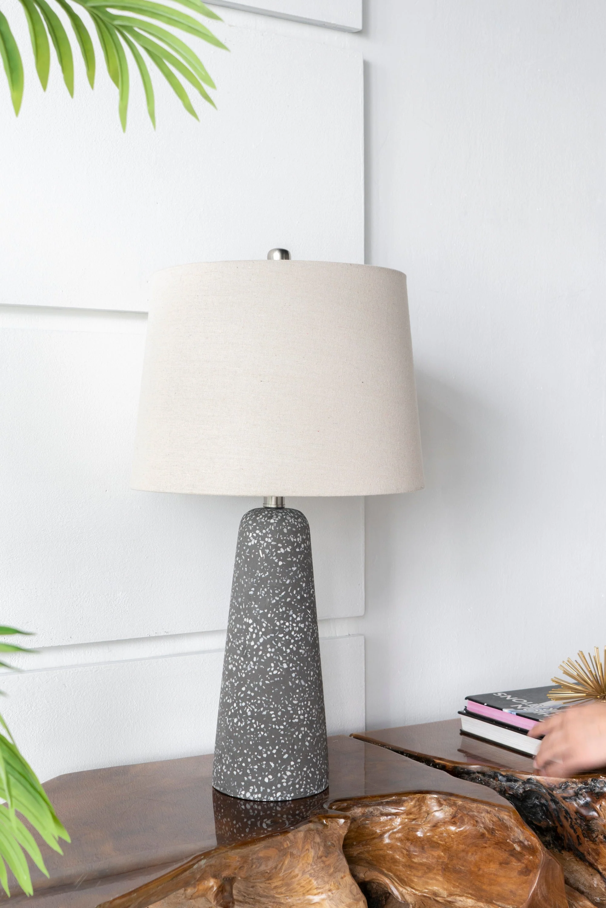 Artisan Multicolor Glass Table Lamp - Image 2