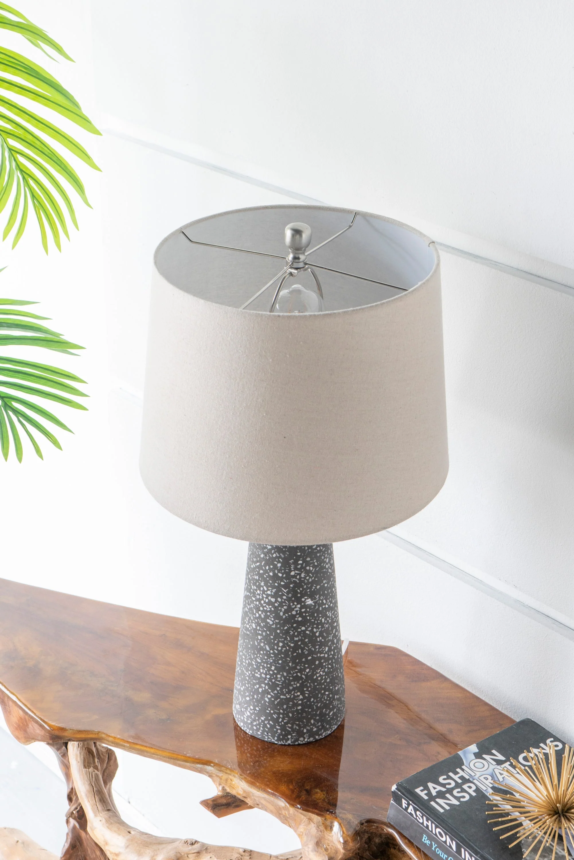 Artisan Multicolor Glass Table Lamp - Image 3
