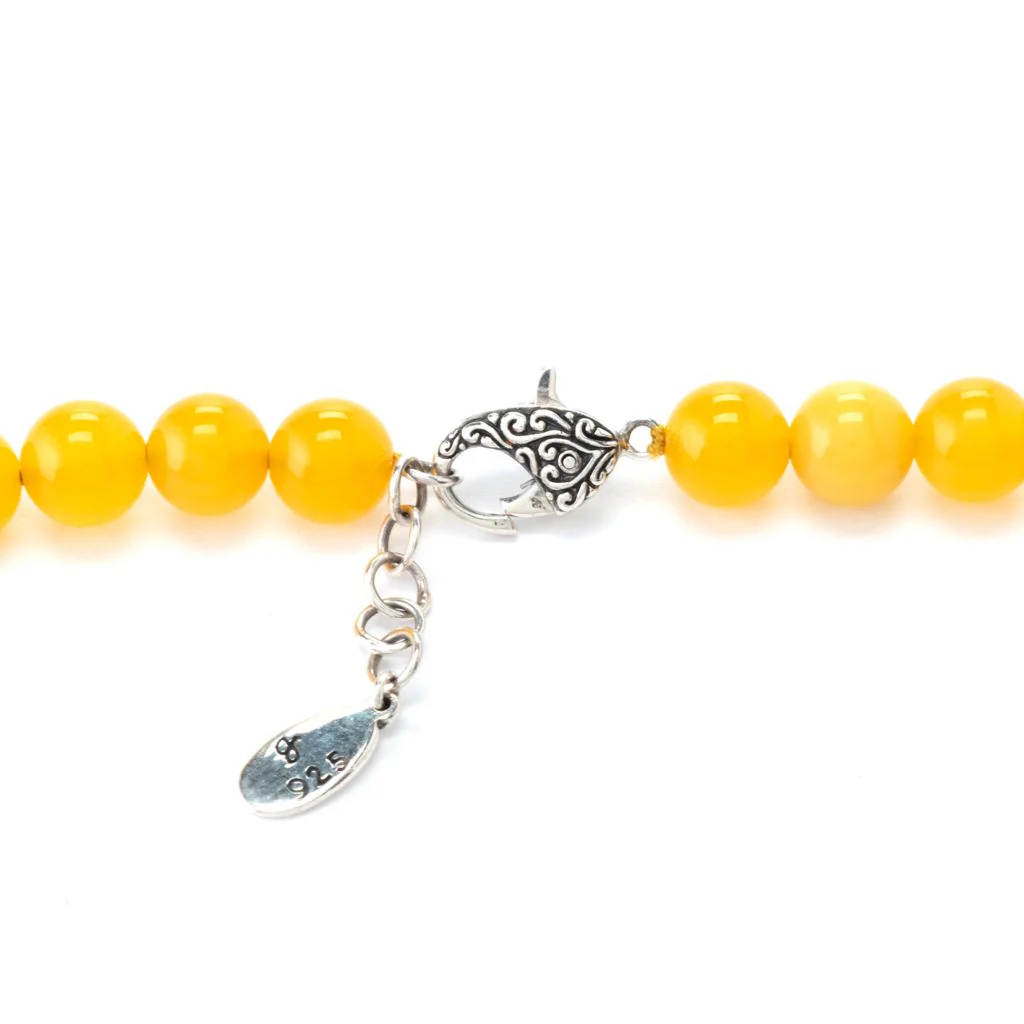Artisan Silver by Samuel B. Choice of Gem Bead 18"+1" Necklace - Image 2