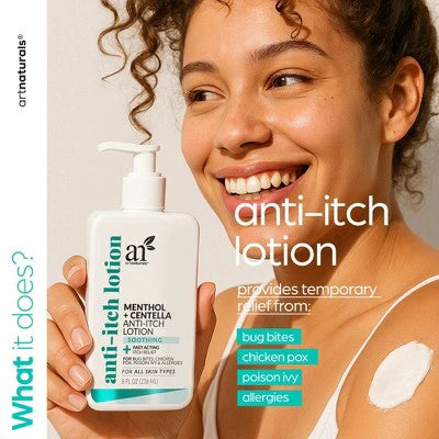 ArtNaturals Anti-Itch Body Lotion 8 fl oz - Image 4