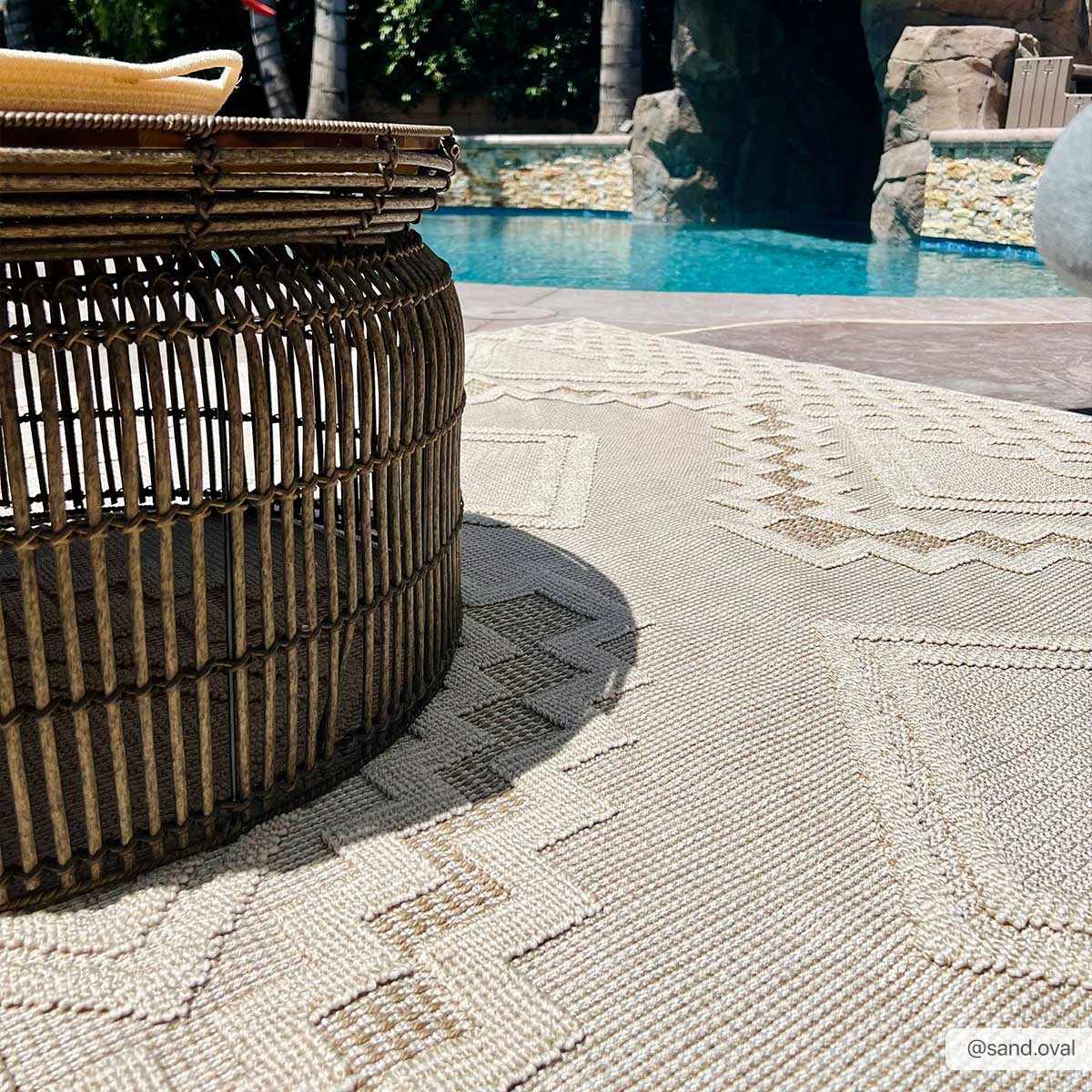 Arwid Bone Area Rug - Clearance - Image 4