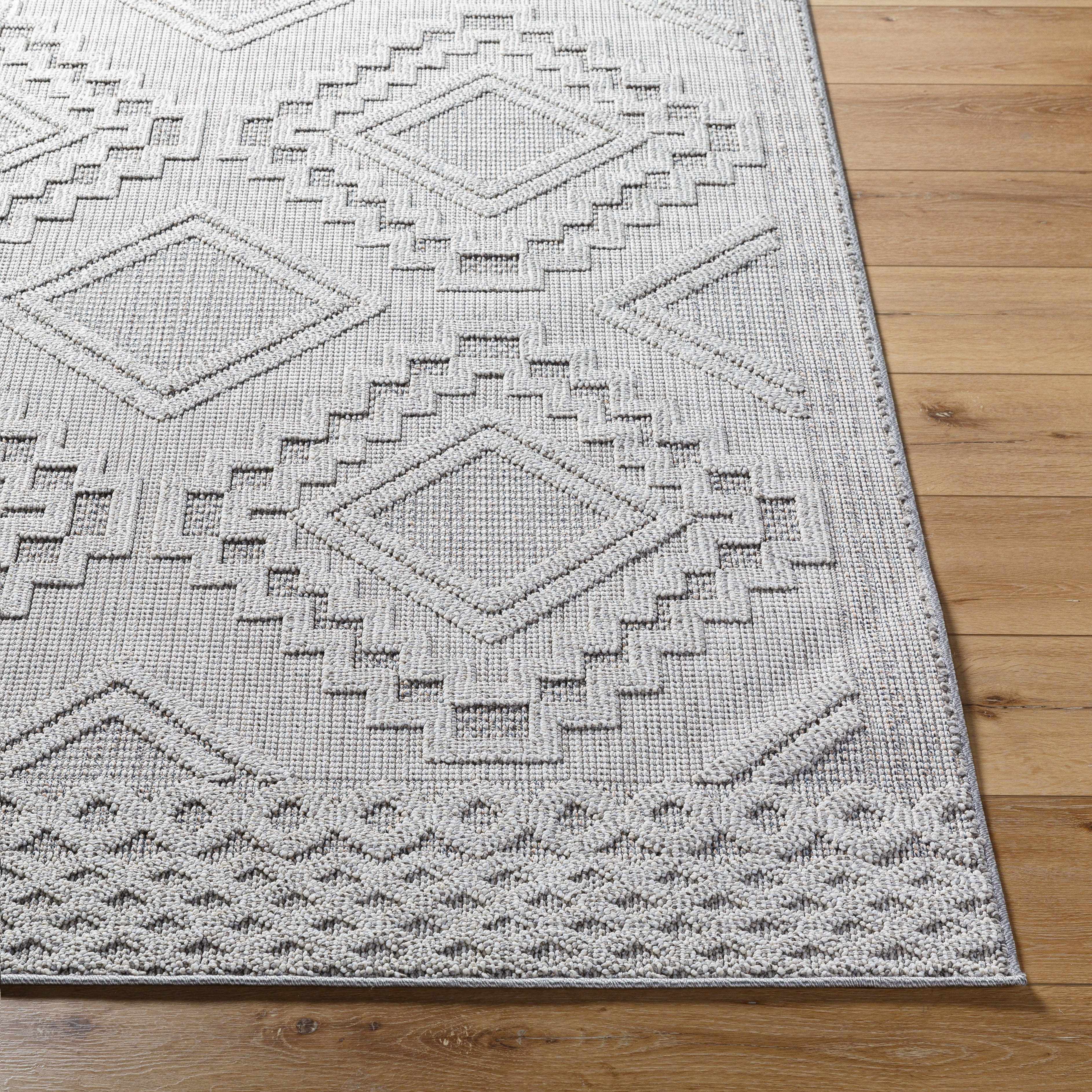 Arwid Light Gray Area Rug - Image 3