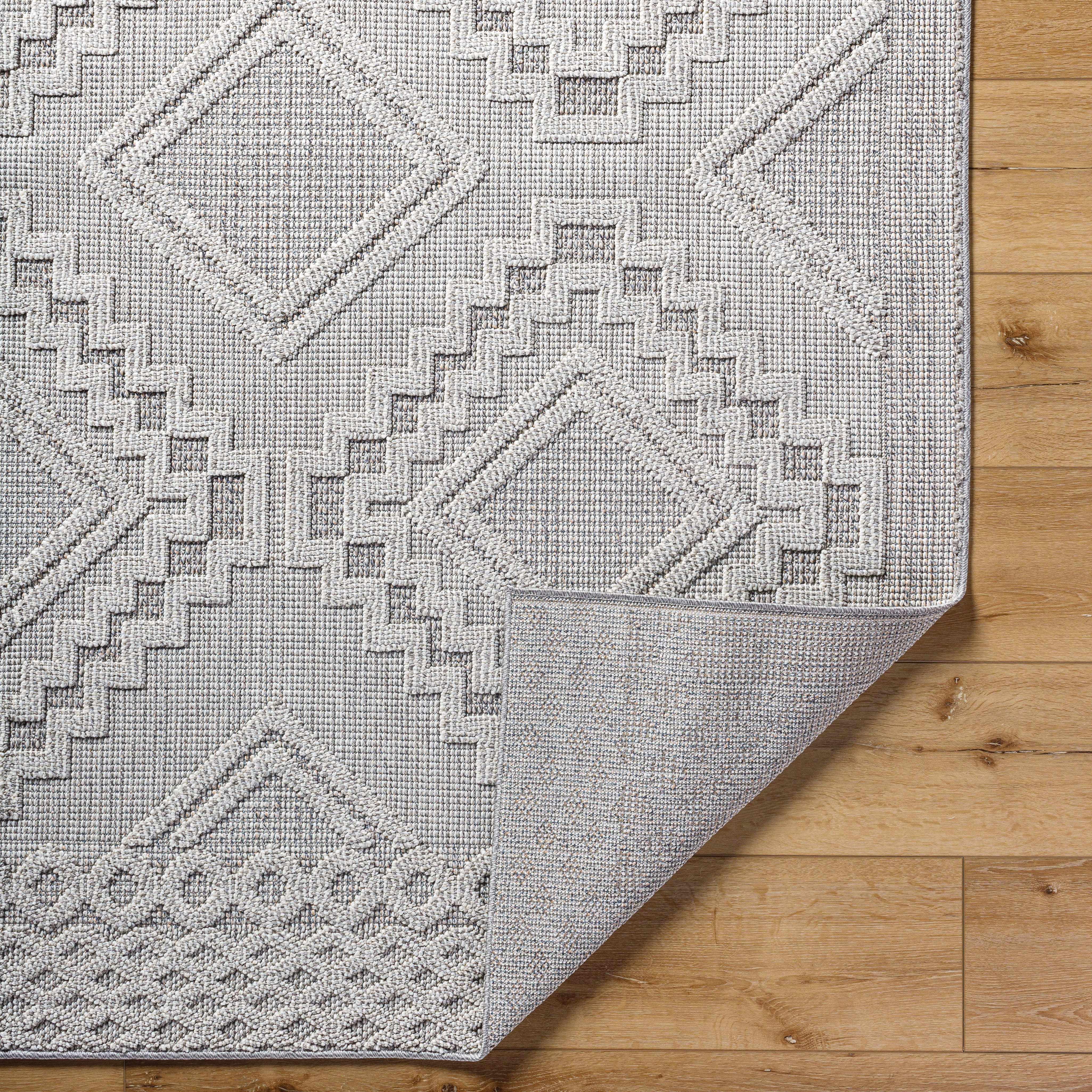 Arwid Light Gray Area Rug - Image 5