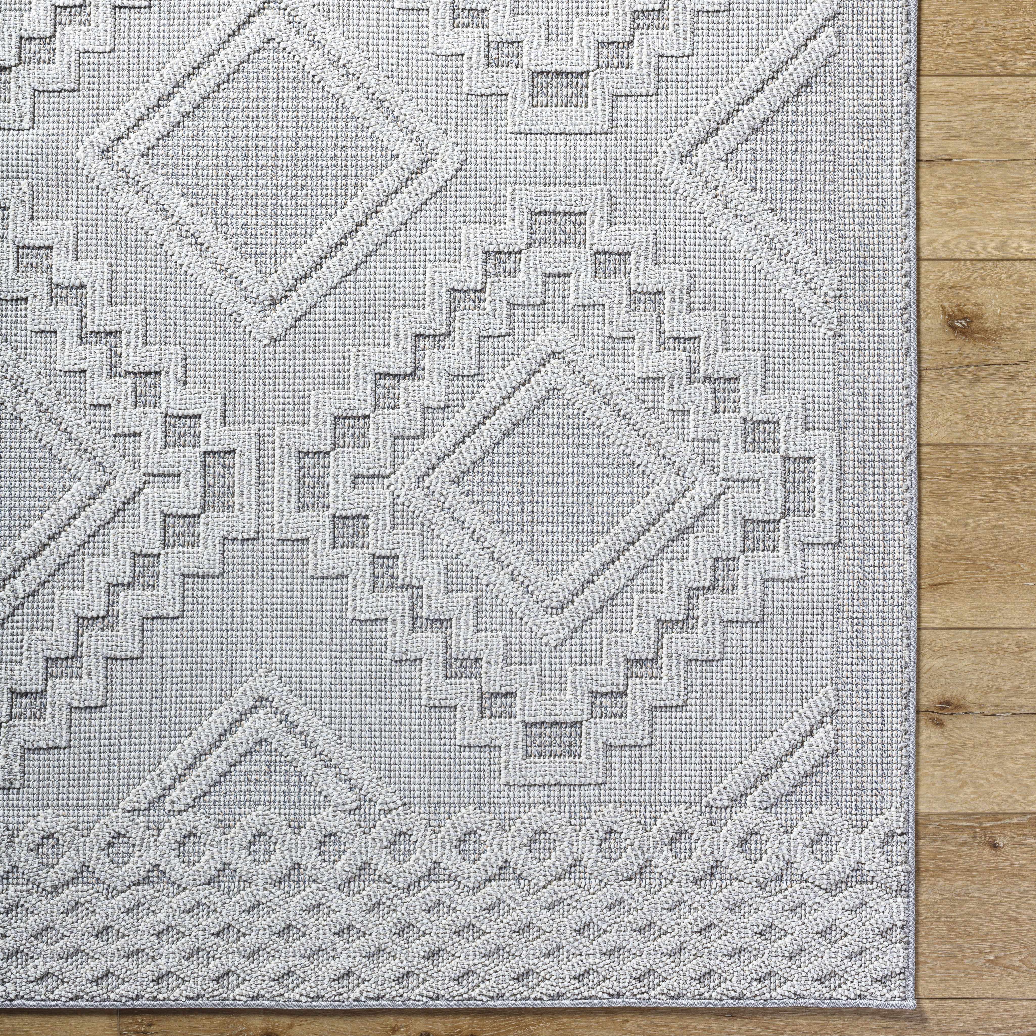 Arwid Light Gray Area Rug - Image 7