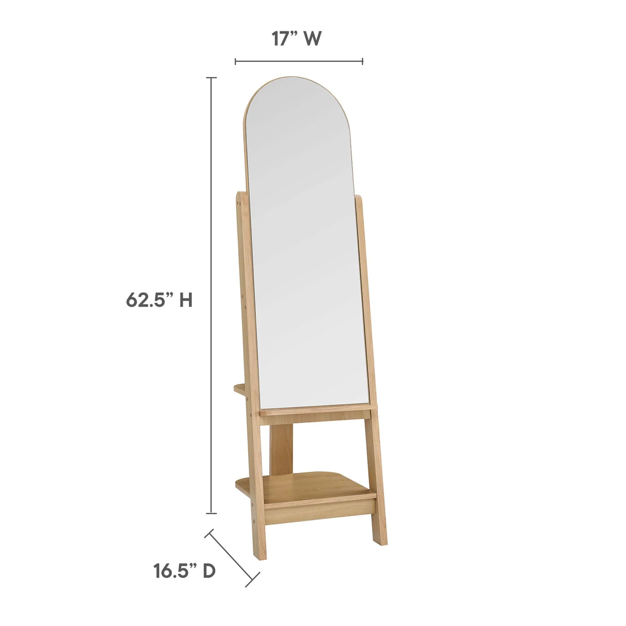 Ascend Standing Mirror by Modway - Image 3