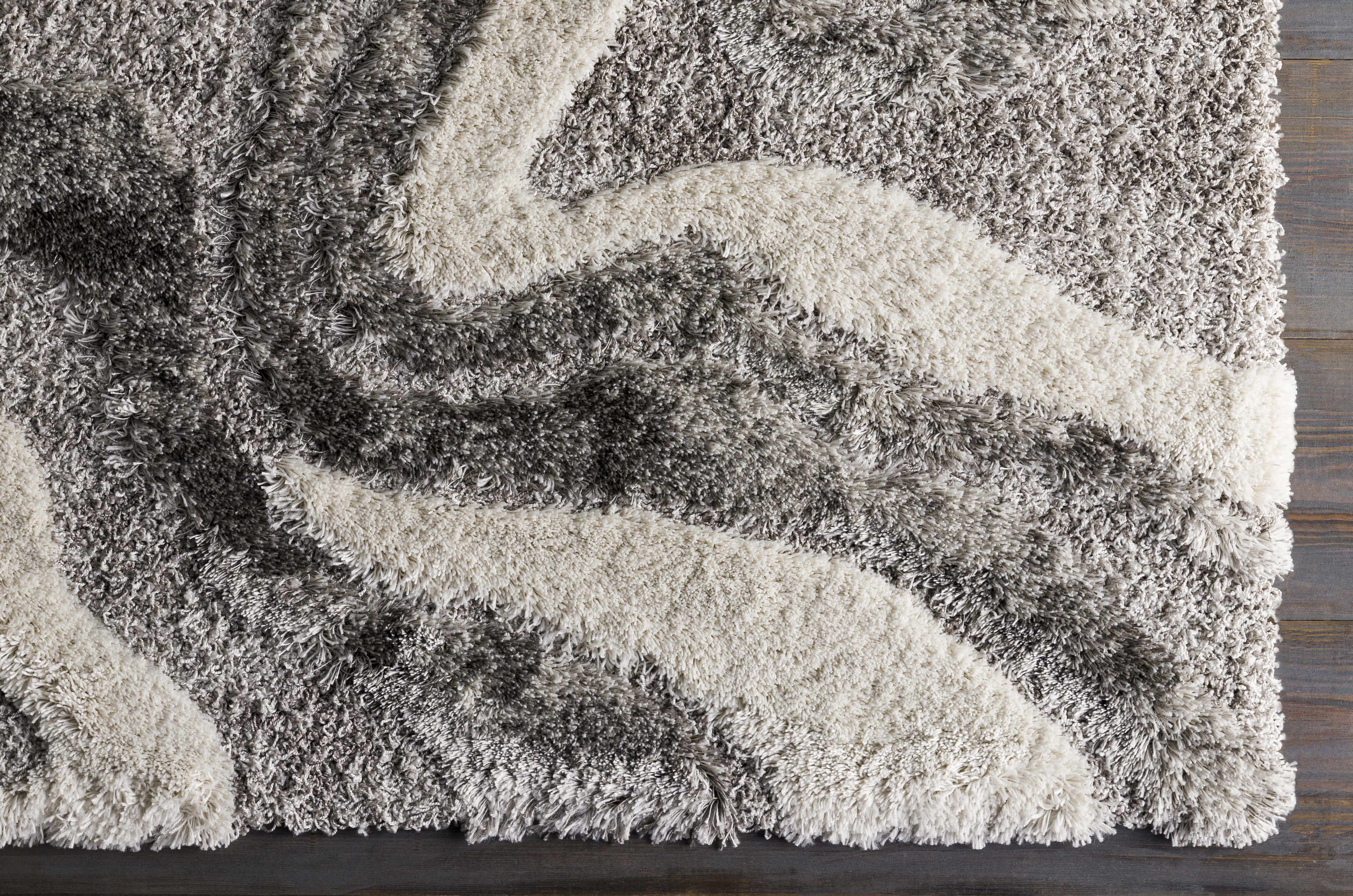 Asfordby Gray Canyon Plush Rug - Image 3