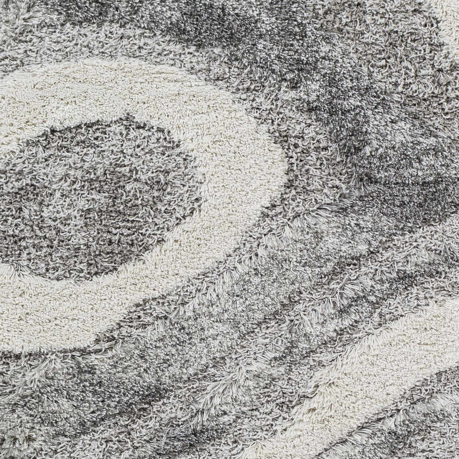 Asfordby Gray Canyon Plush Rug - Image 4