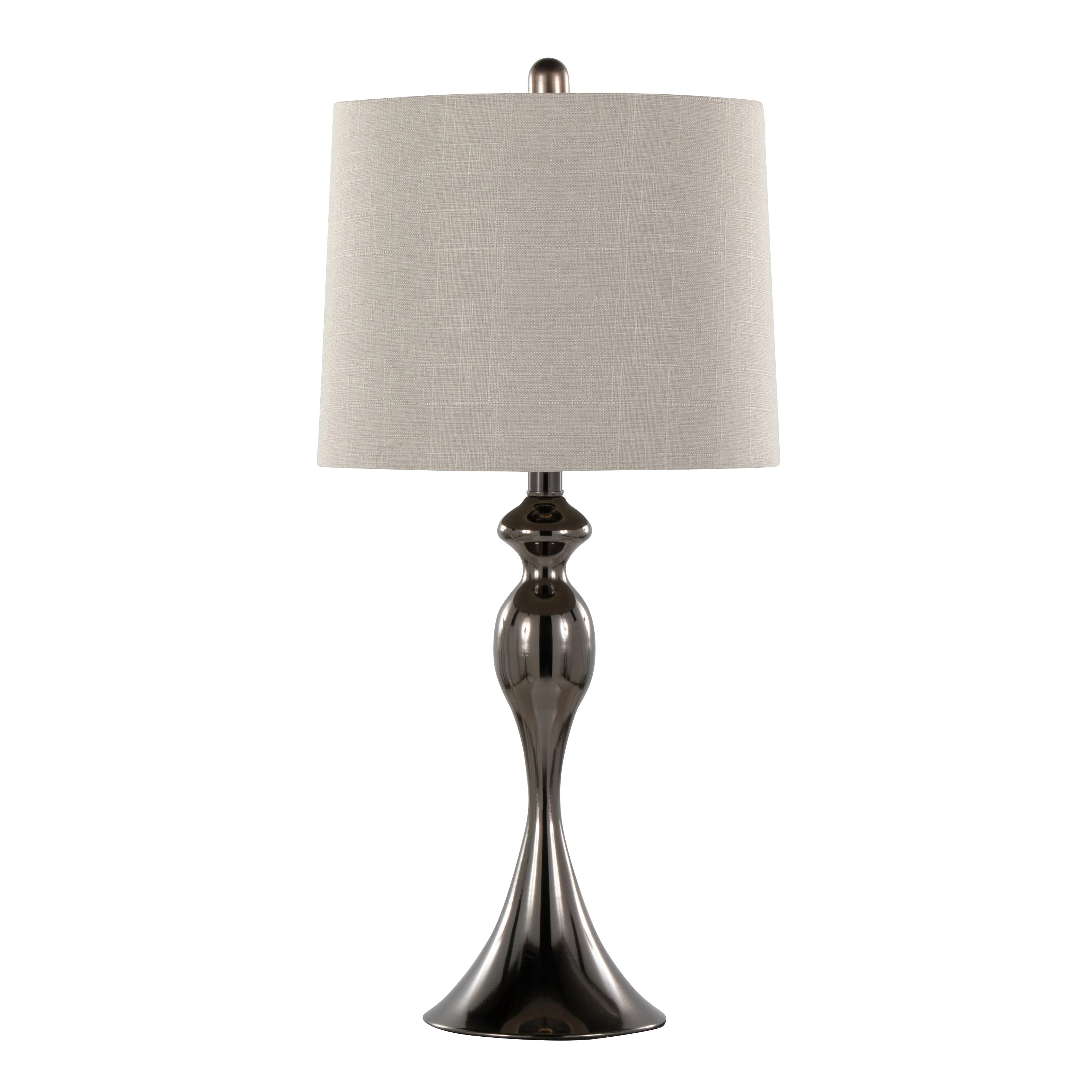 Ashland 27" Contemporary Metal Table Lamp Set of 2 - Image 2