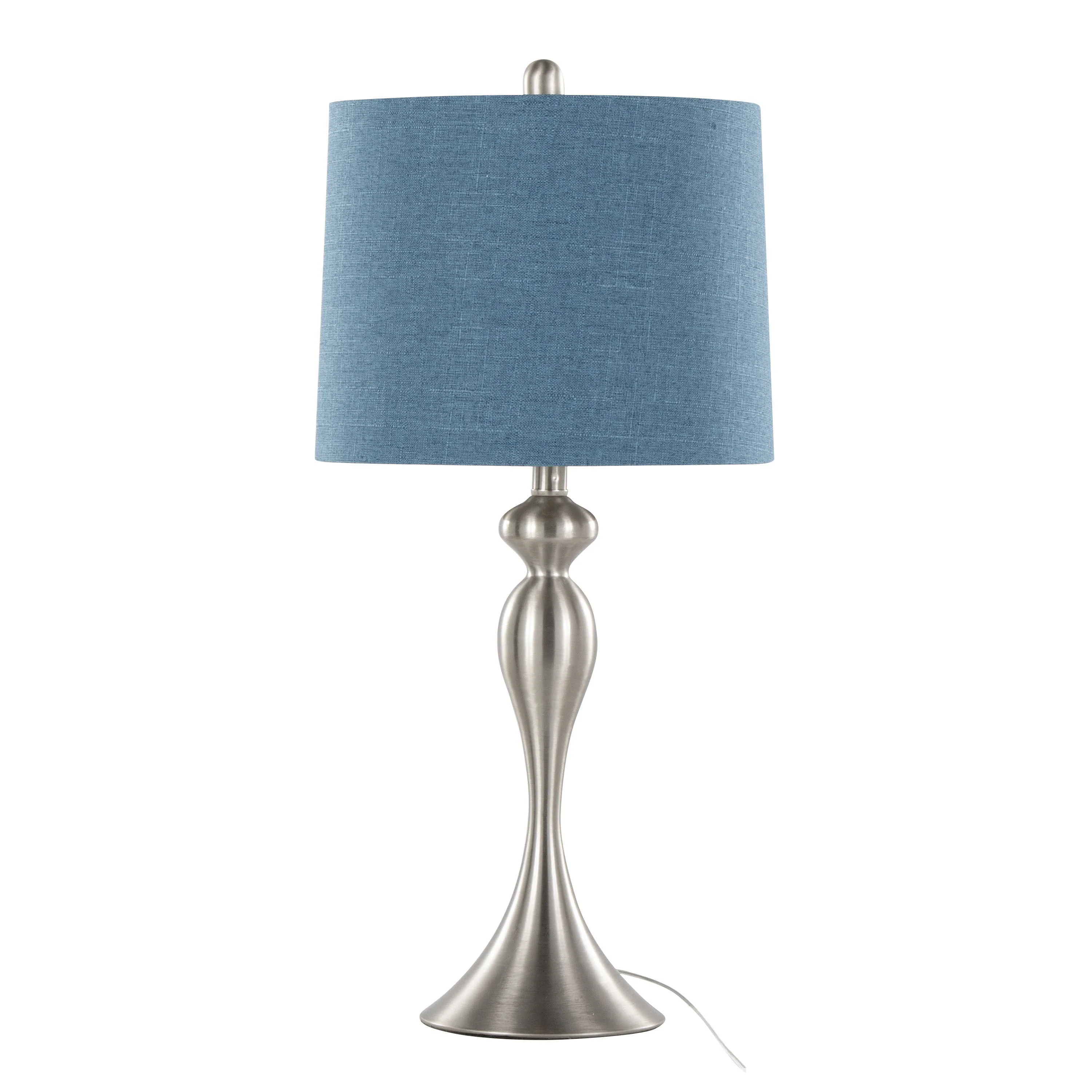 Ashland 27" Contemporary Metal Table Lamp Set of 2 - Image 2