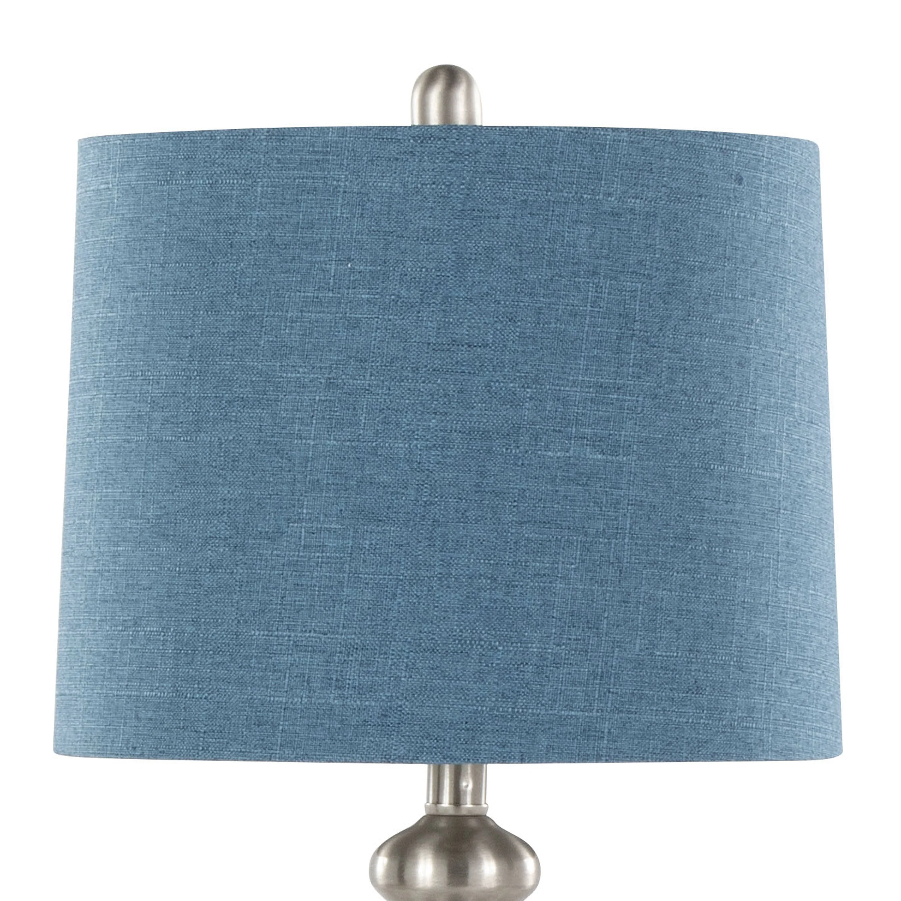 Ashland 27" Contemporary Metal Table Lamp Set of 2 - Image 4